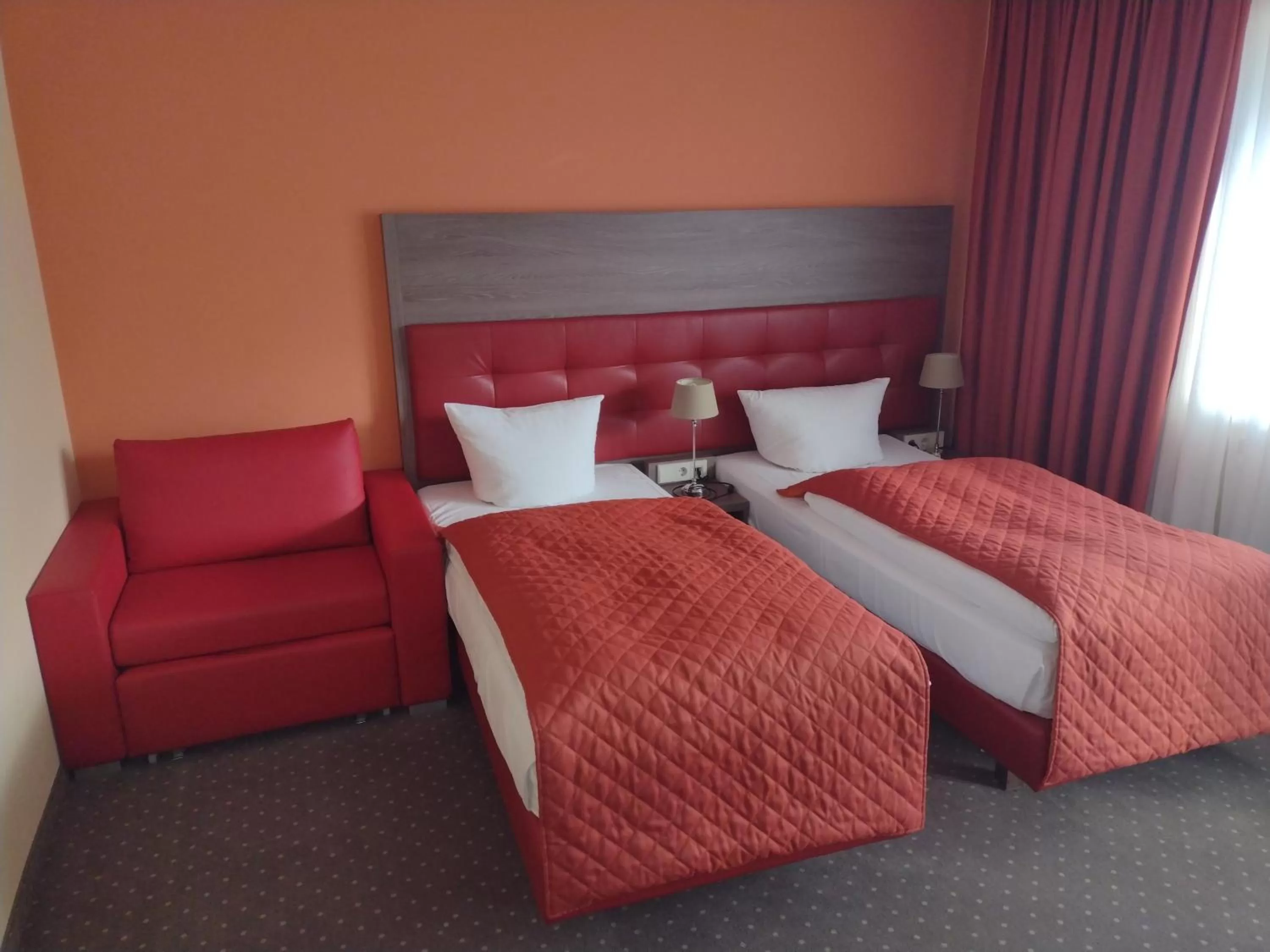 Bedroom, Bed in Hotel Waldblick