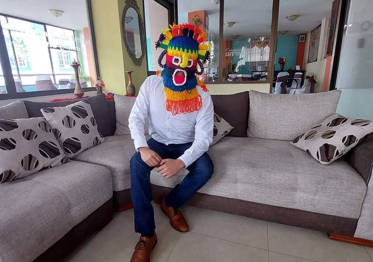 Property building in La Merced Plaza Hostal