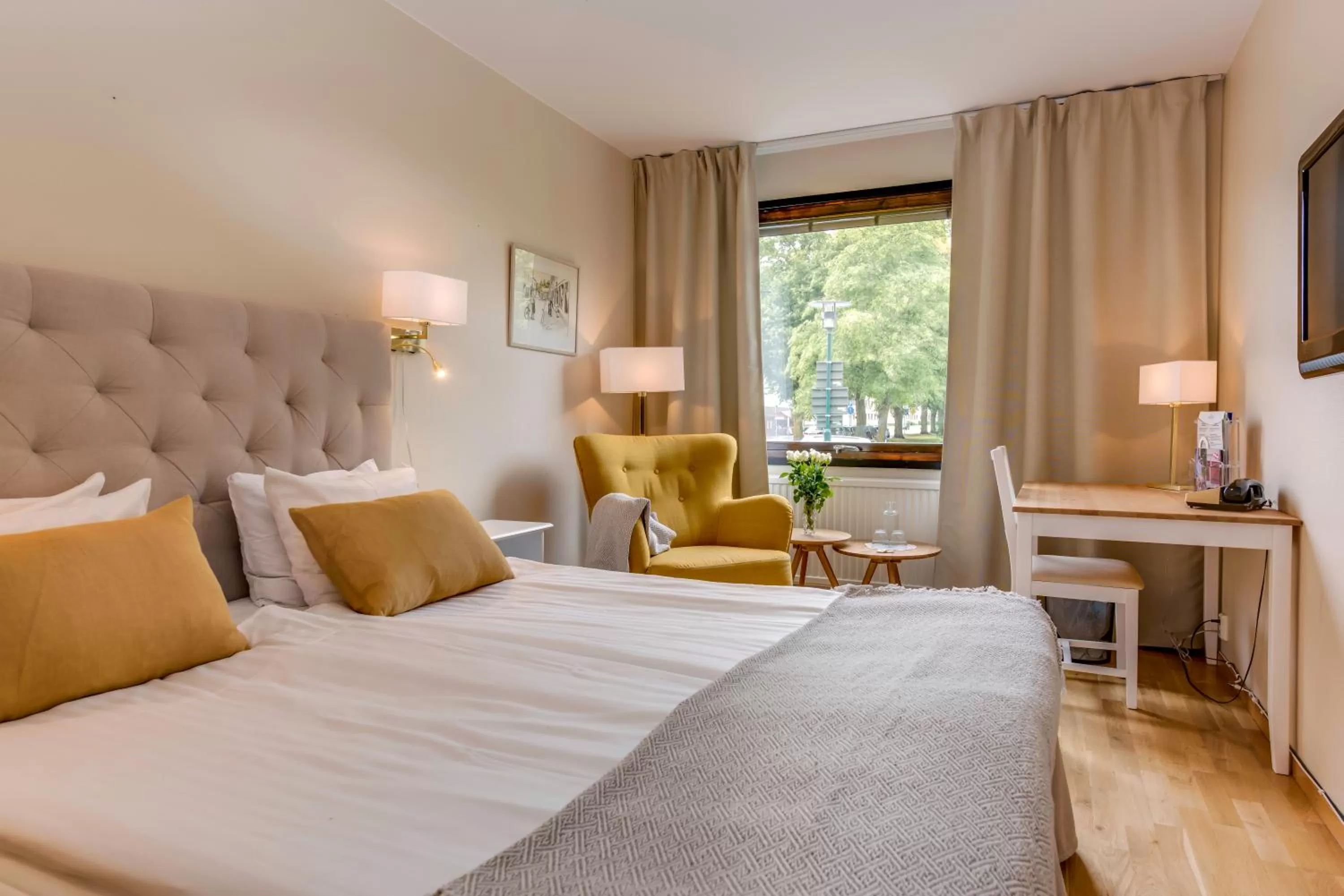 Bed in Hotel Bellevue