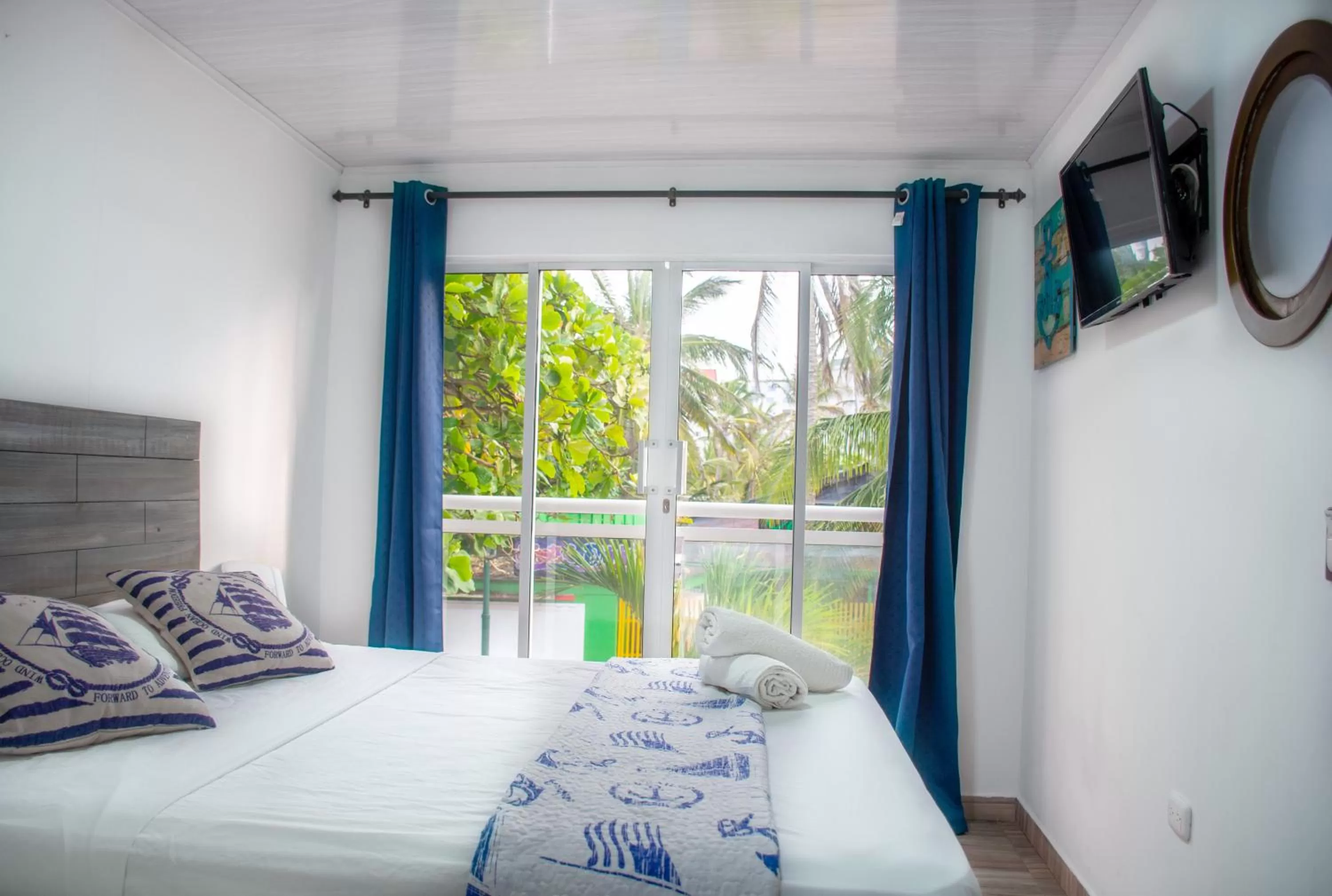 Bed in Hotel Nauticus