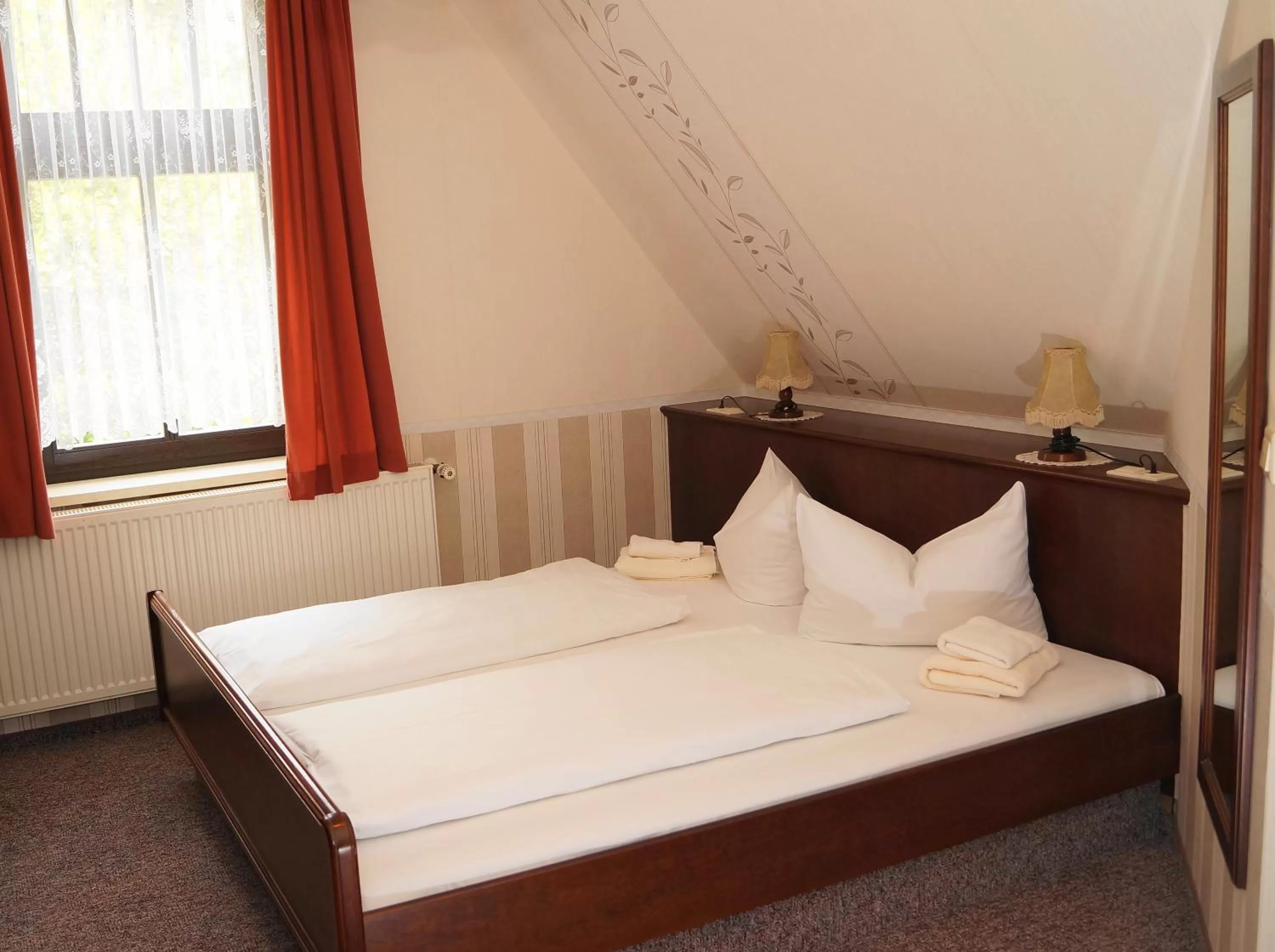 Bed in Braugasthof Papiermühle