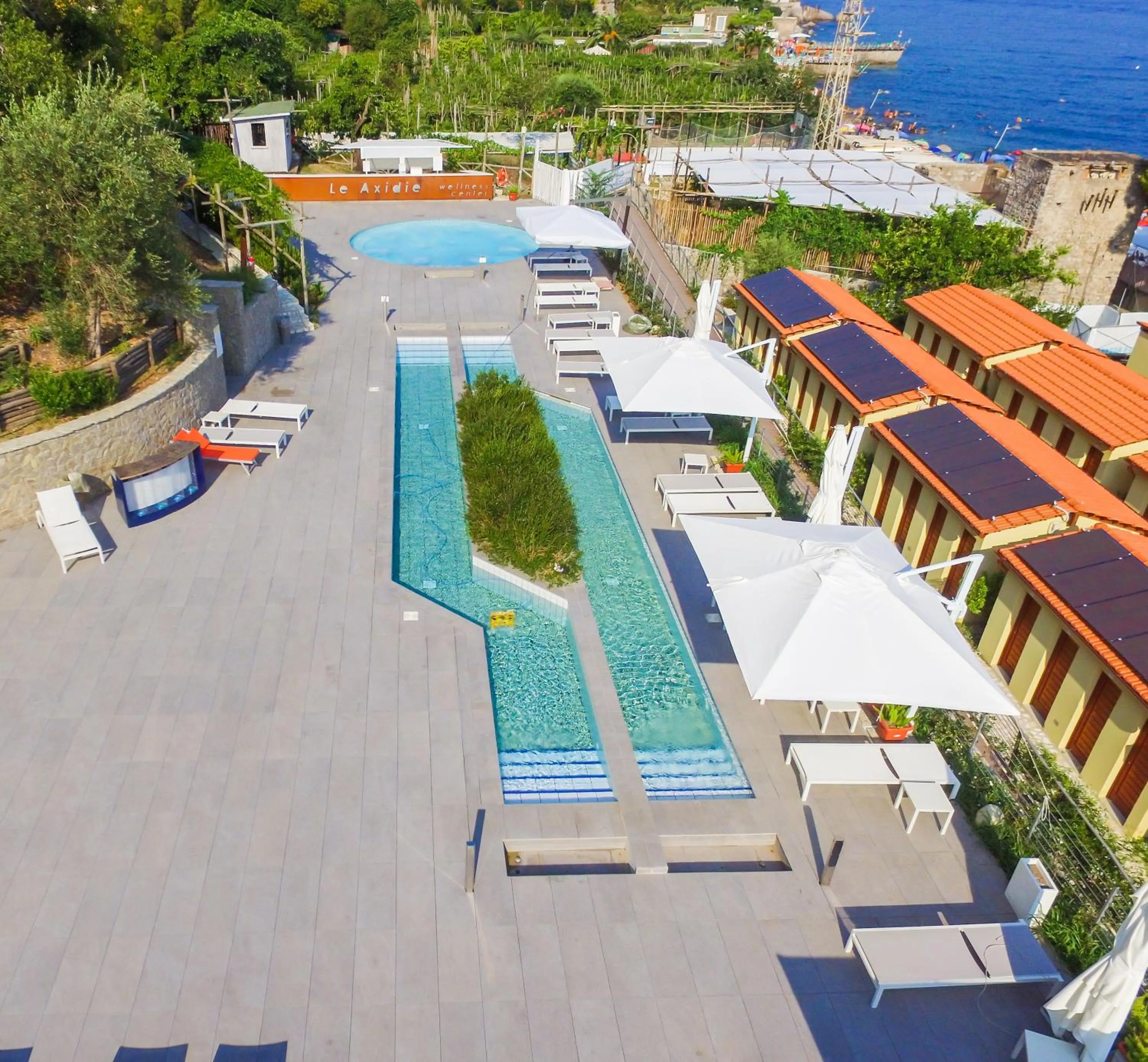 Natural landscape in Le Ancore Hotel