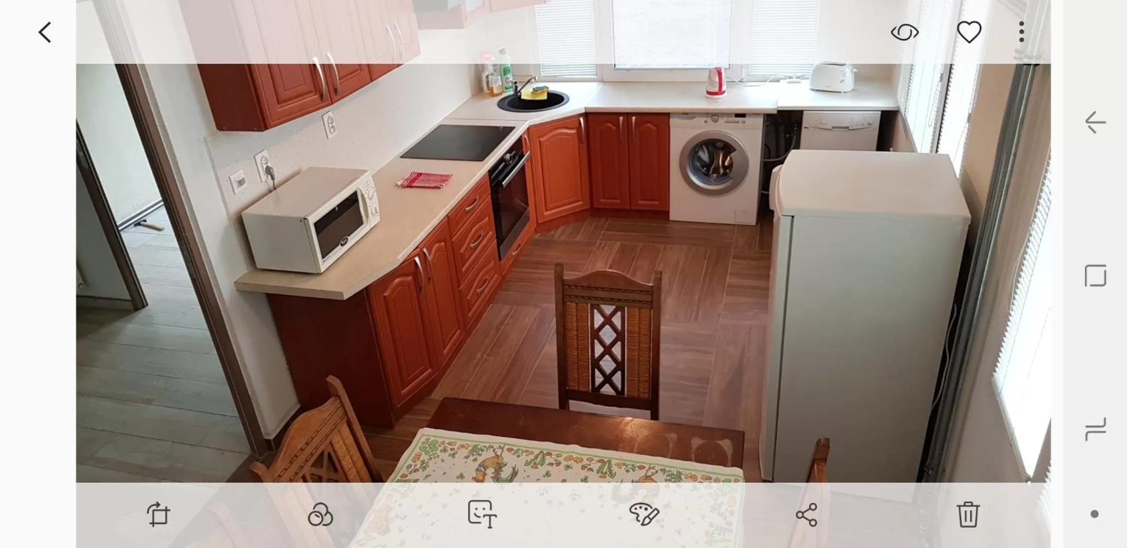 Kitchen or kitchenette in Country House Reem