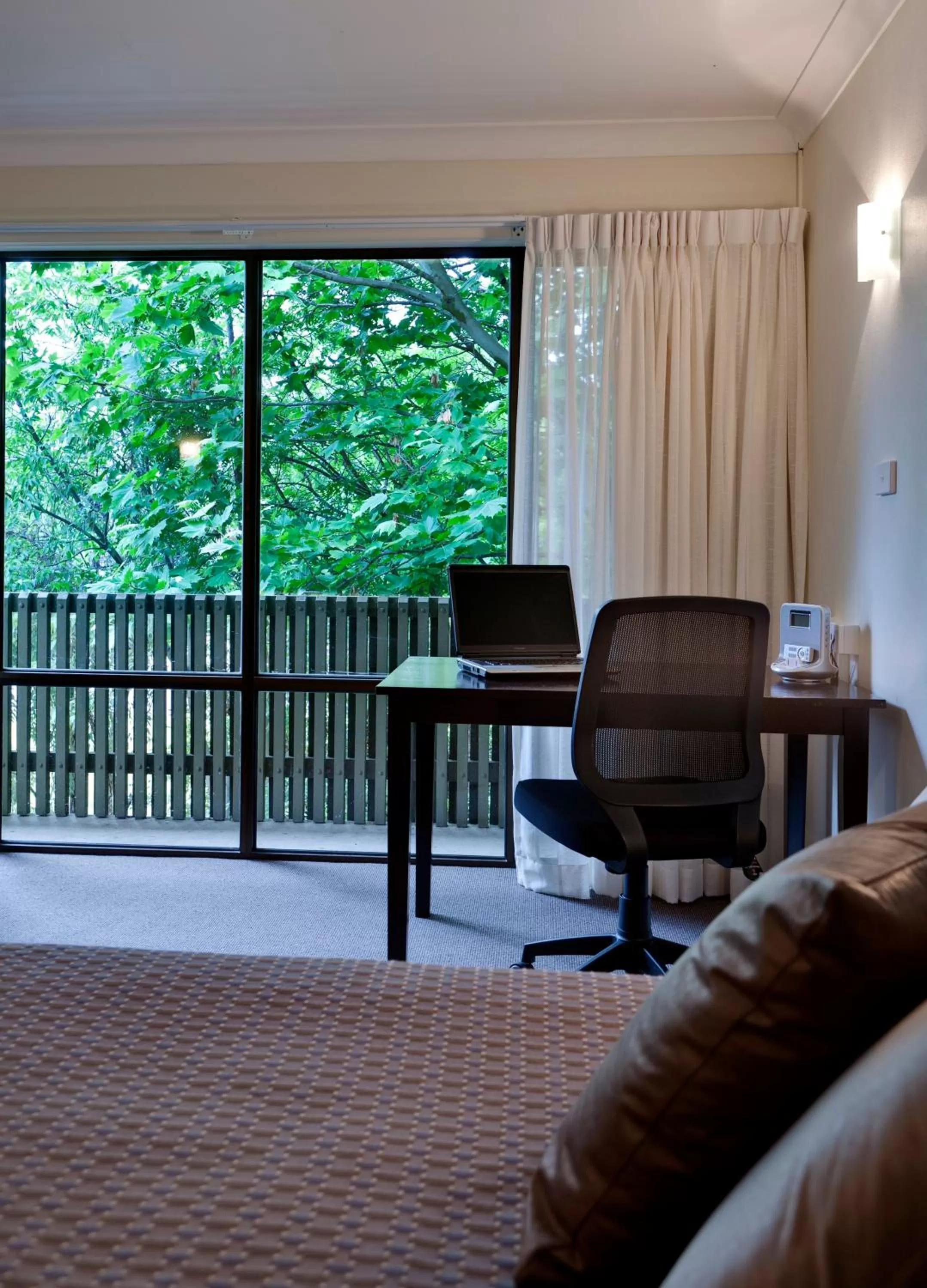 Seating area in ibis Styles Canberra Tall Trees