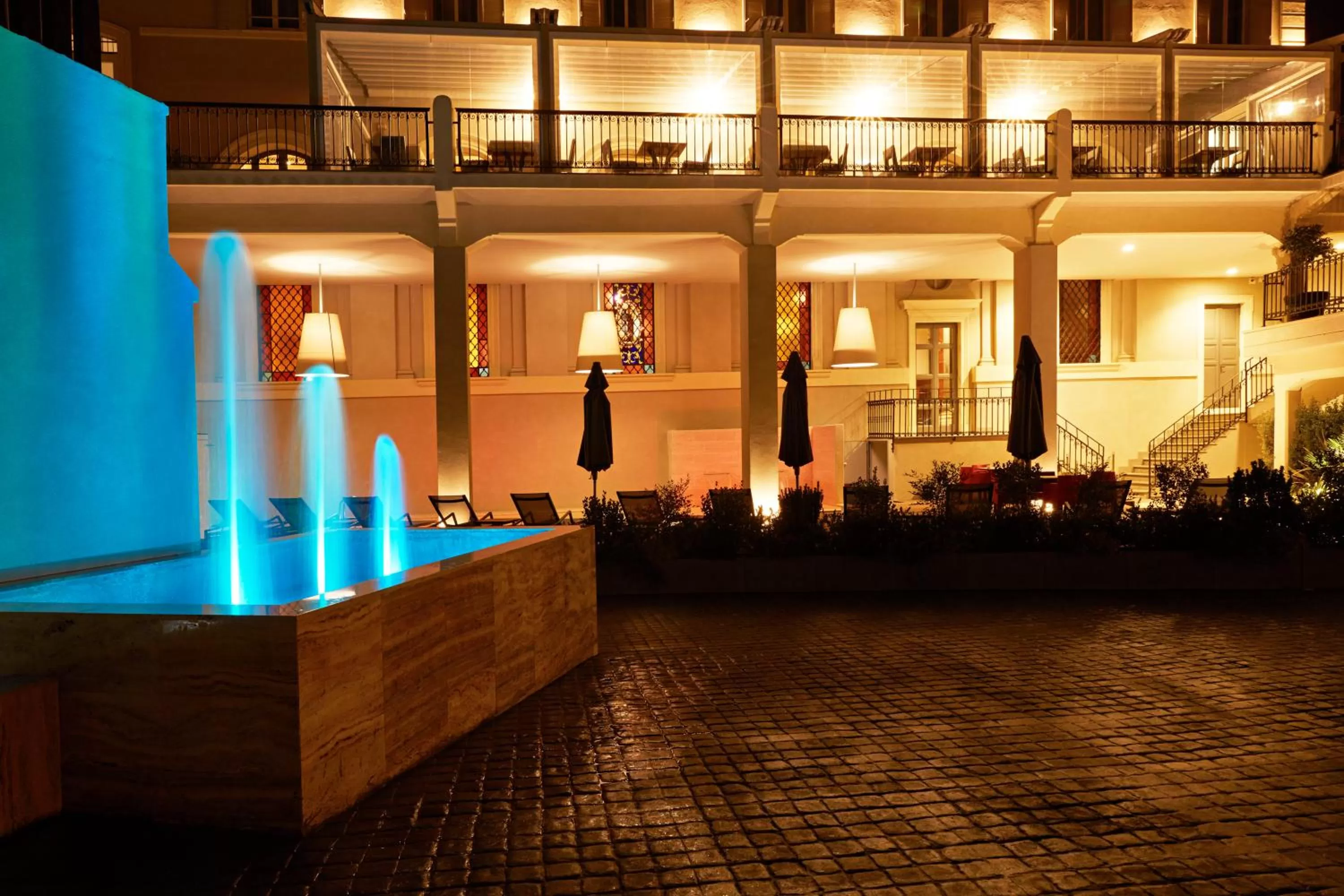 Bird's eye view in Hotel The Building