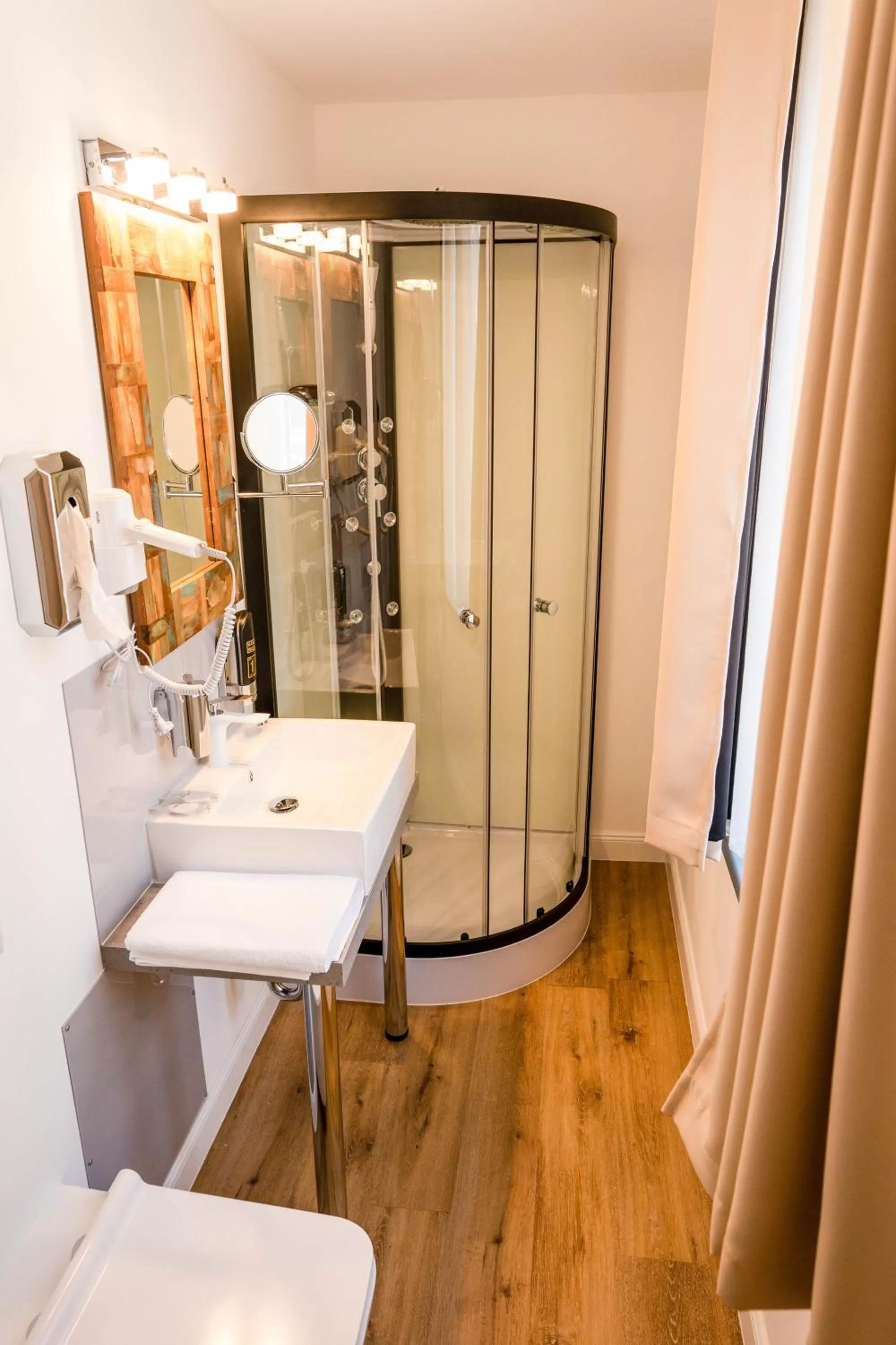 Shower, Bathroom in RISA Hotels, Landgasthaus Zum Engel