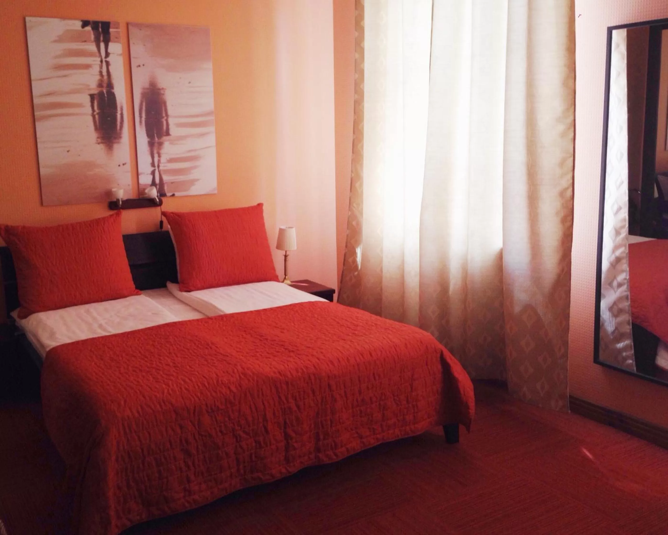 Bedroom, Bed in Hotel Vilhelmine