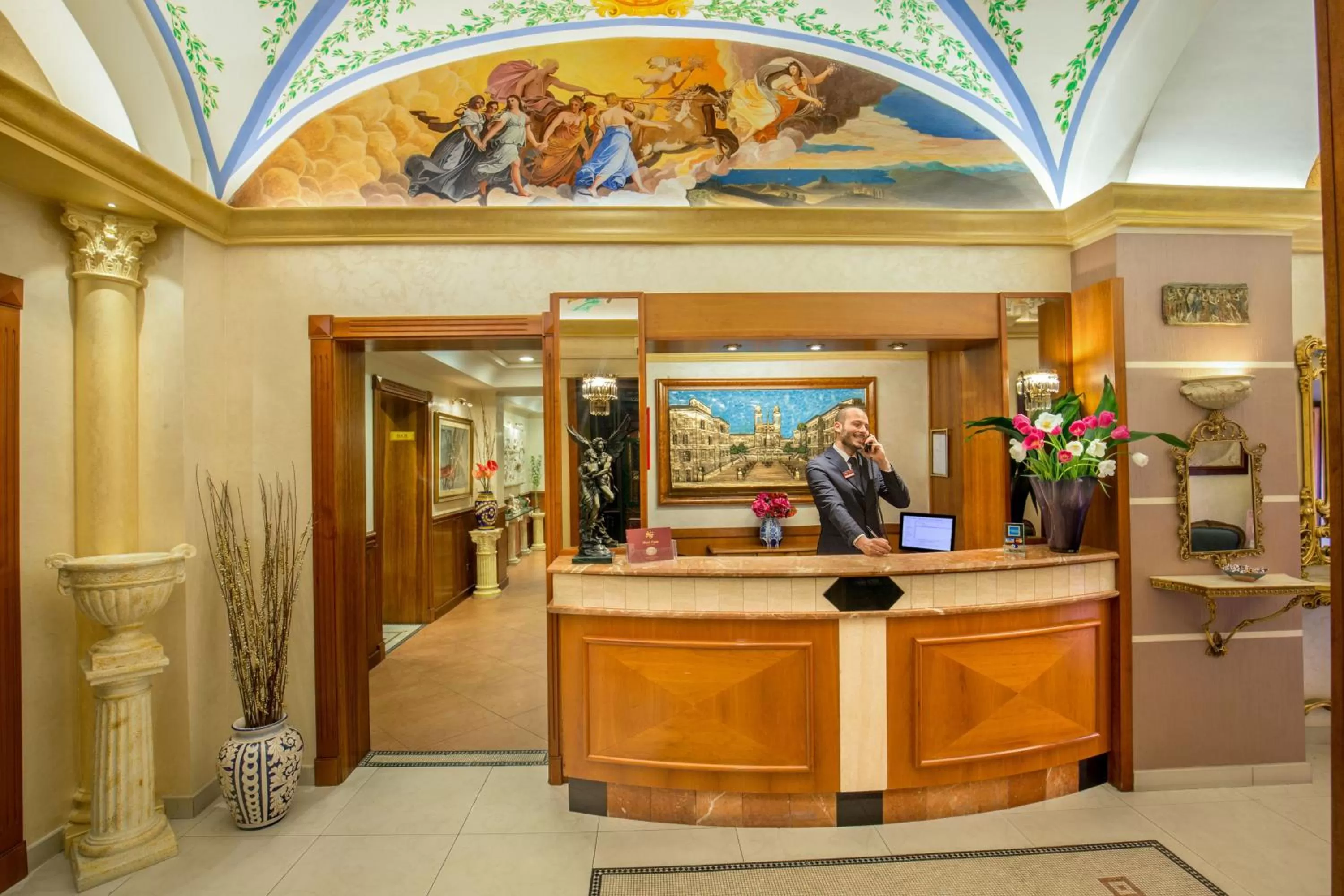Lobby or reception in Hotel Forte