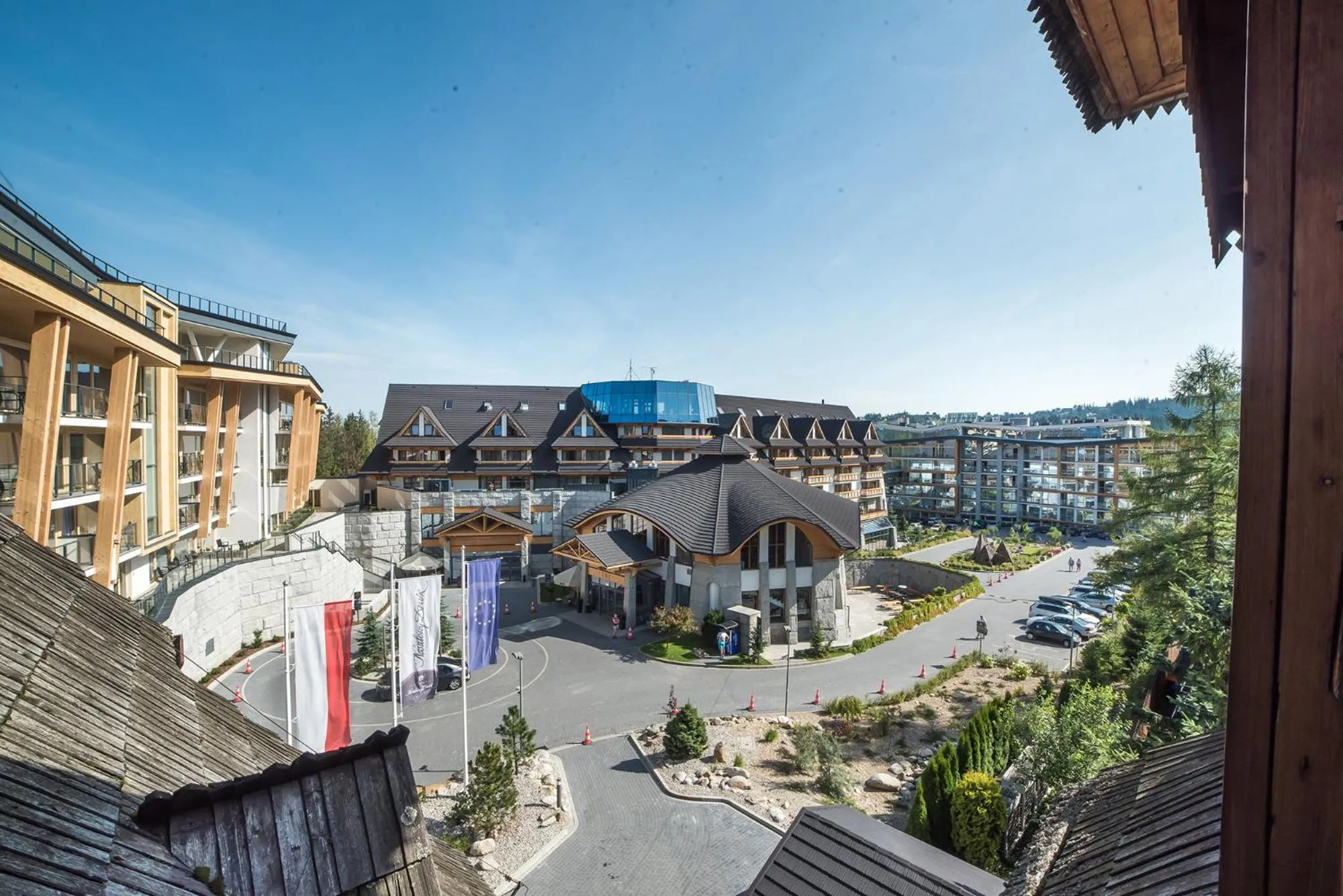 Facade/entrance in Grand Nosalowy Dwór