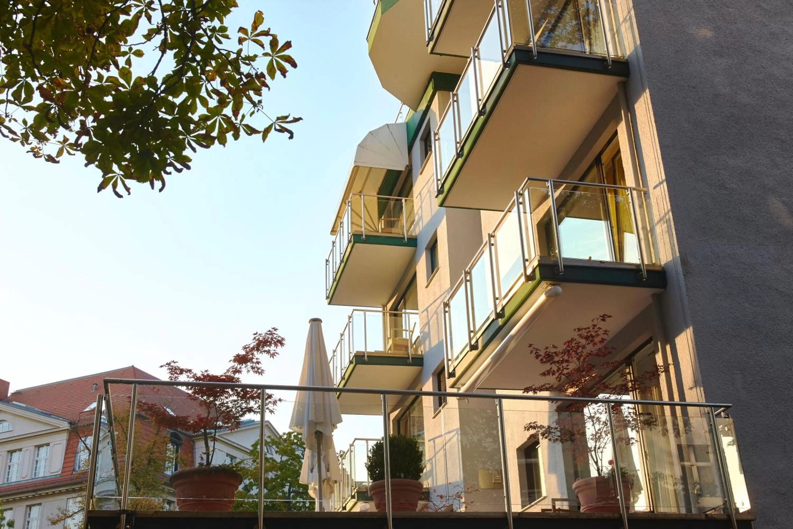 Facade/entrance in Bernstein Hotel Villa Kastania