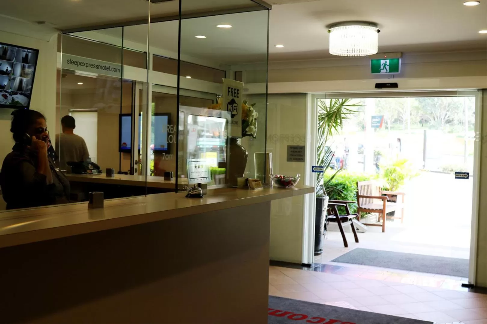 Lobby or reception in Arena Hotel (formerly Sleep Express Motel)