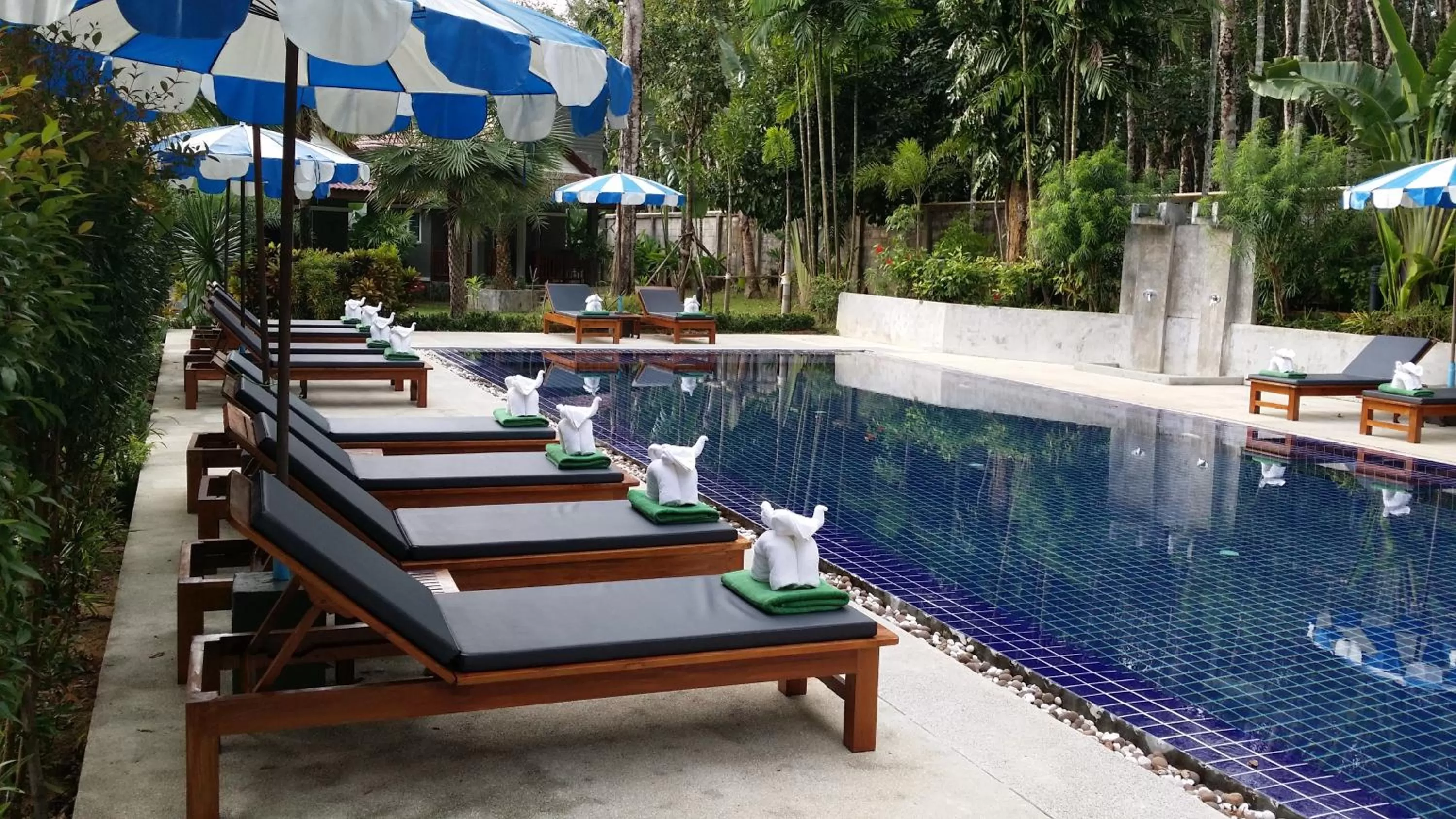 Swimming pool in Khaolak Yama Resort - SHA Plus