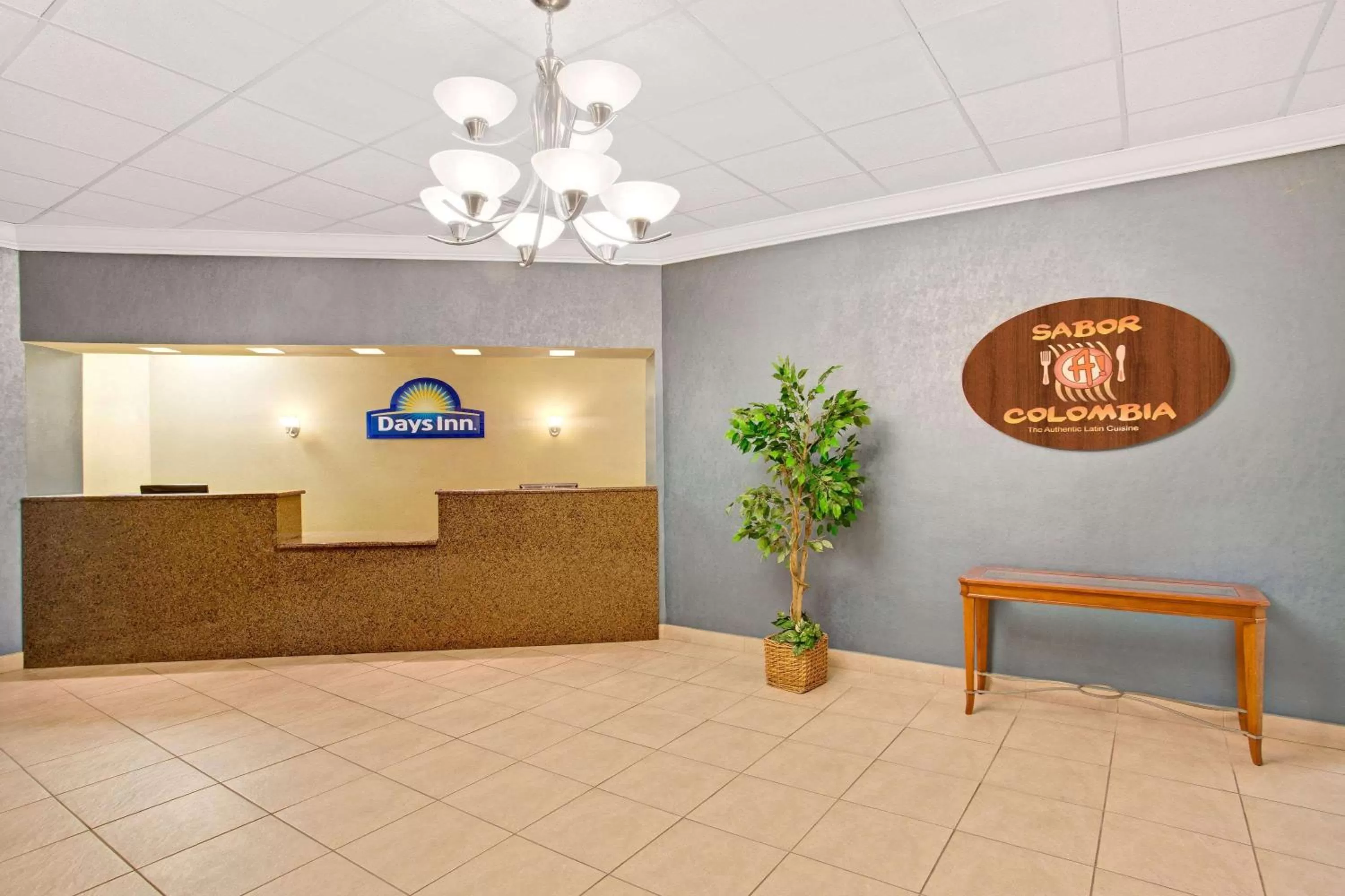 Lobby or reception in Days Inn by Wyndham Orlando Airport Florida Mall