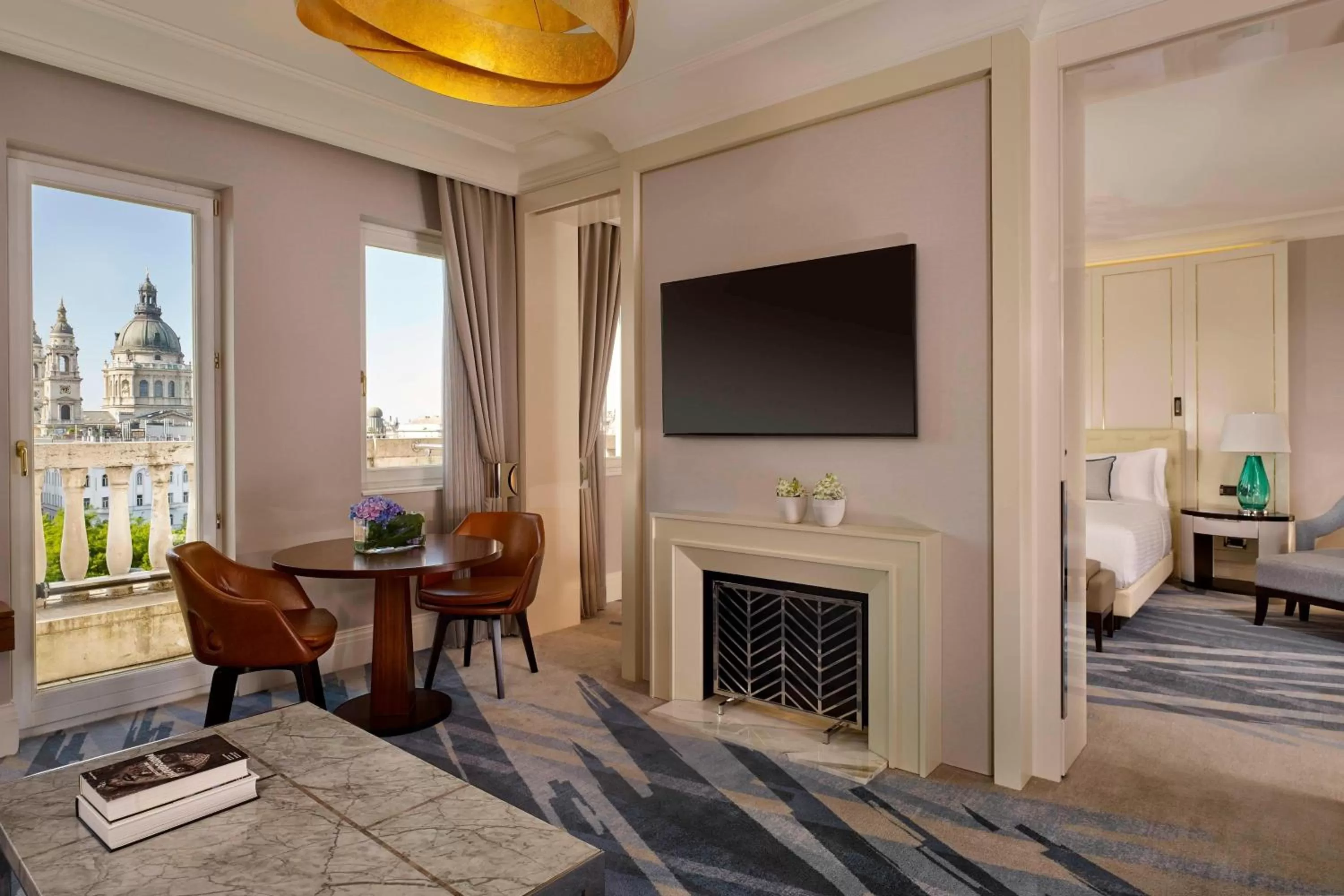 Living room in Al Habtoor Palace Budapest, Preferred Hotels & Resorts
