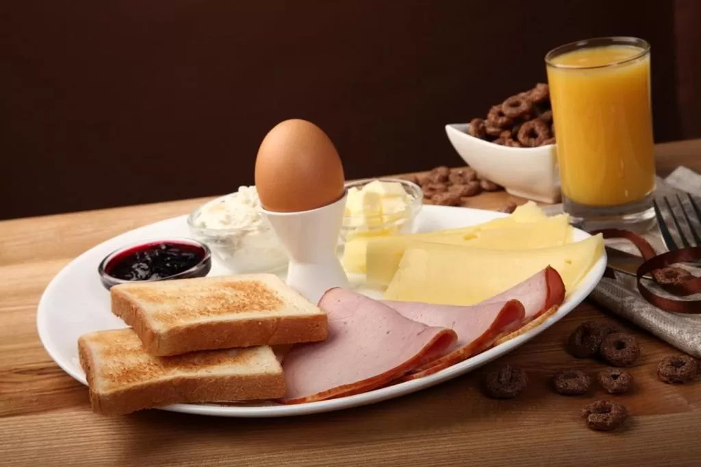 Breakfast in Porto Franco Residence