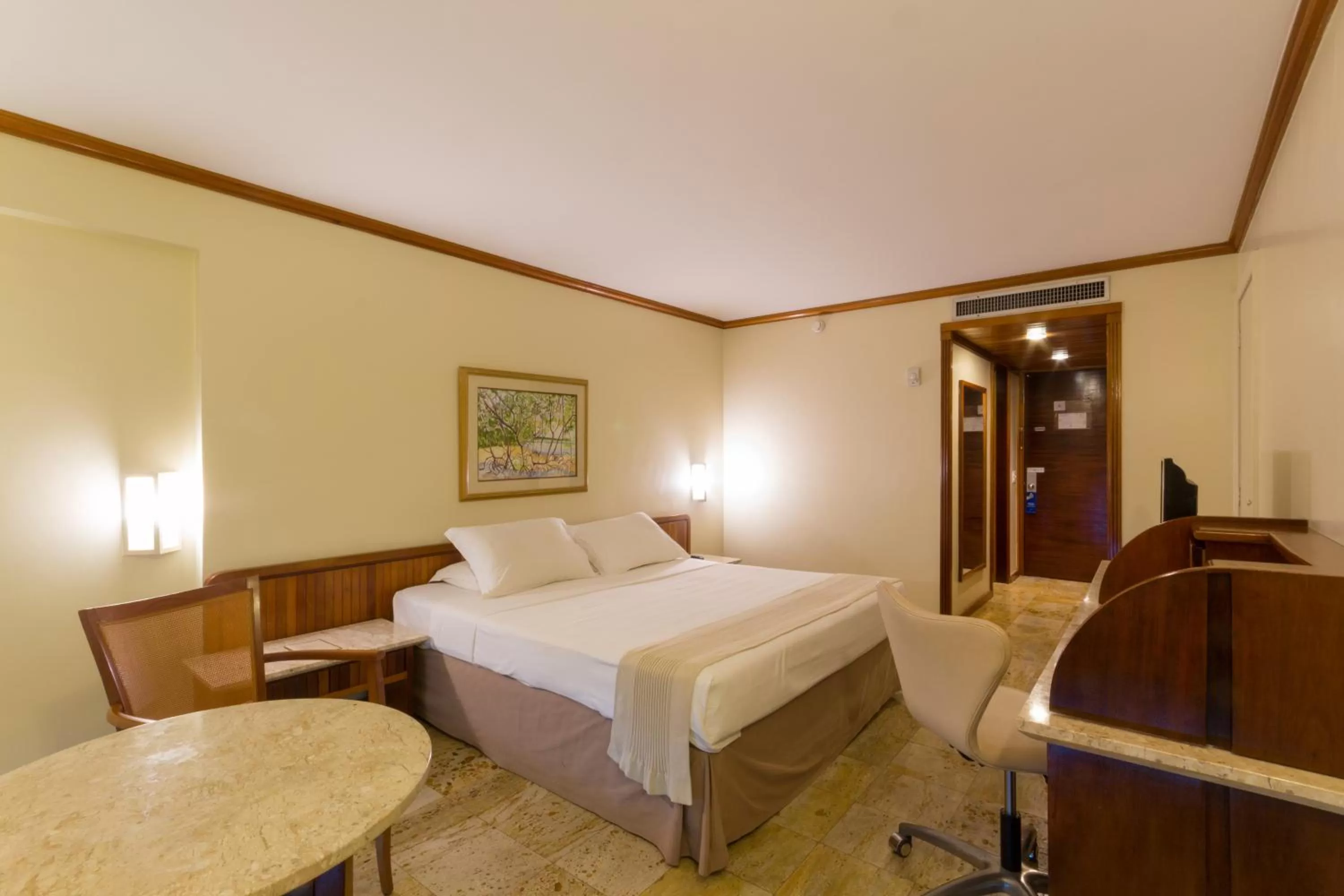 Bed in Hotel Atlante Plaza