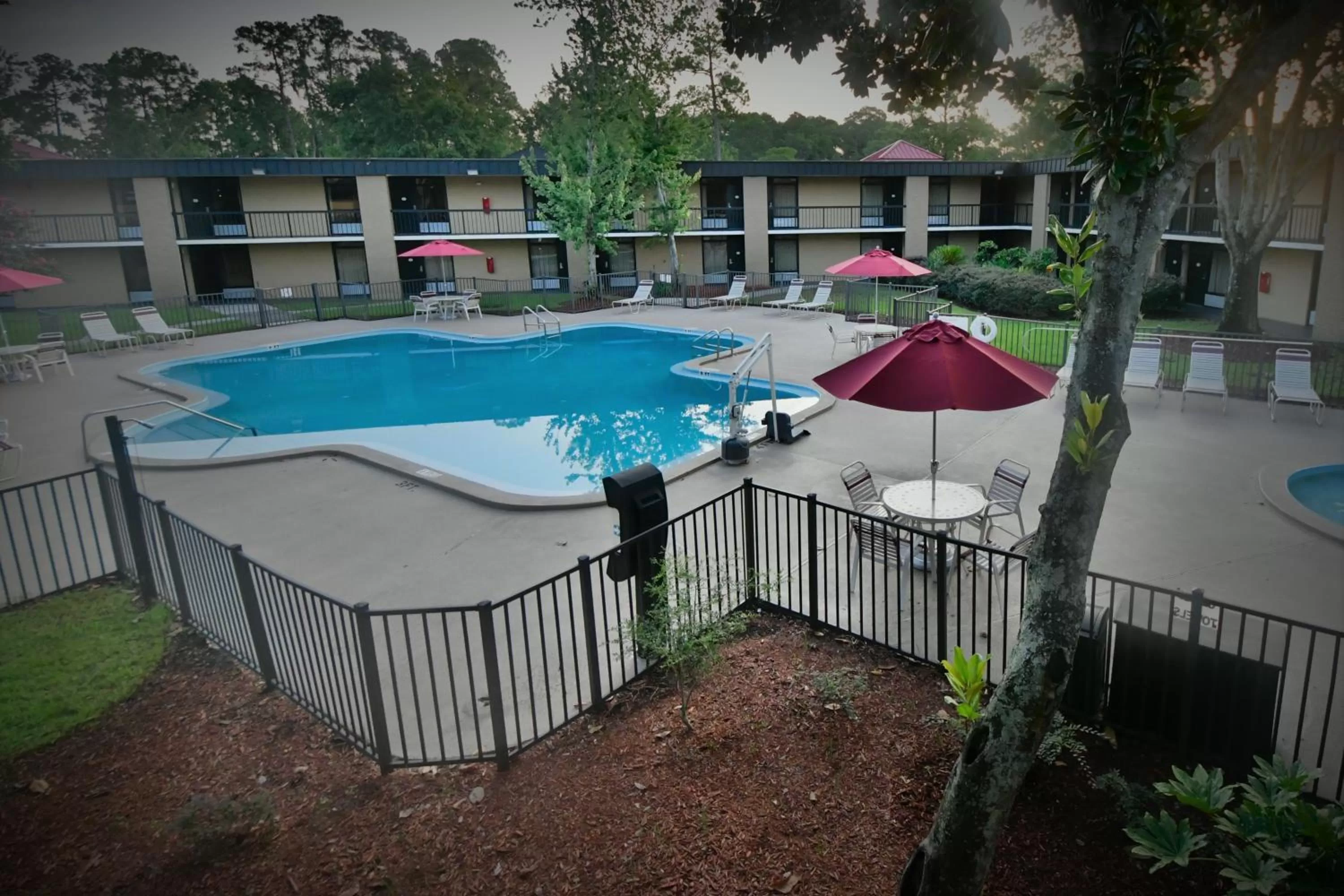 Pool view in Ramada by Wyndham Jacksonville Hotel & Conference Center