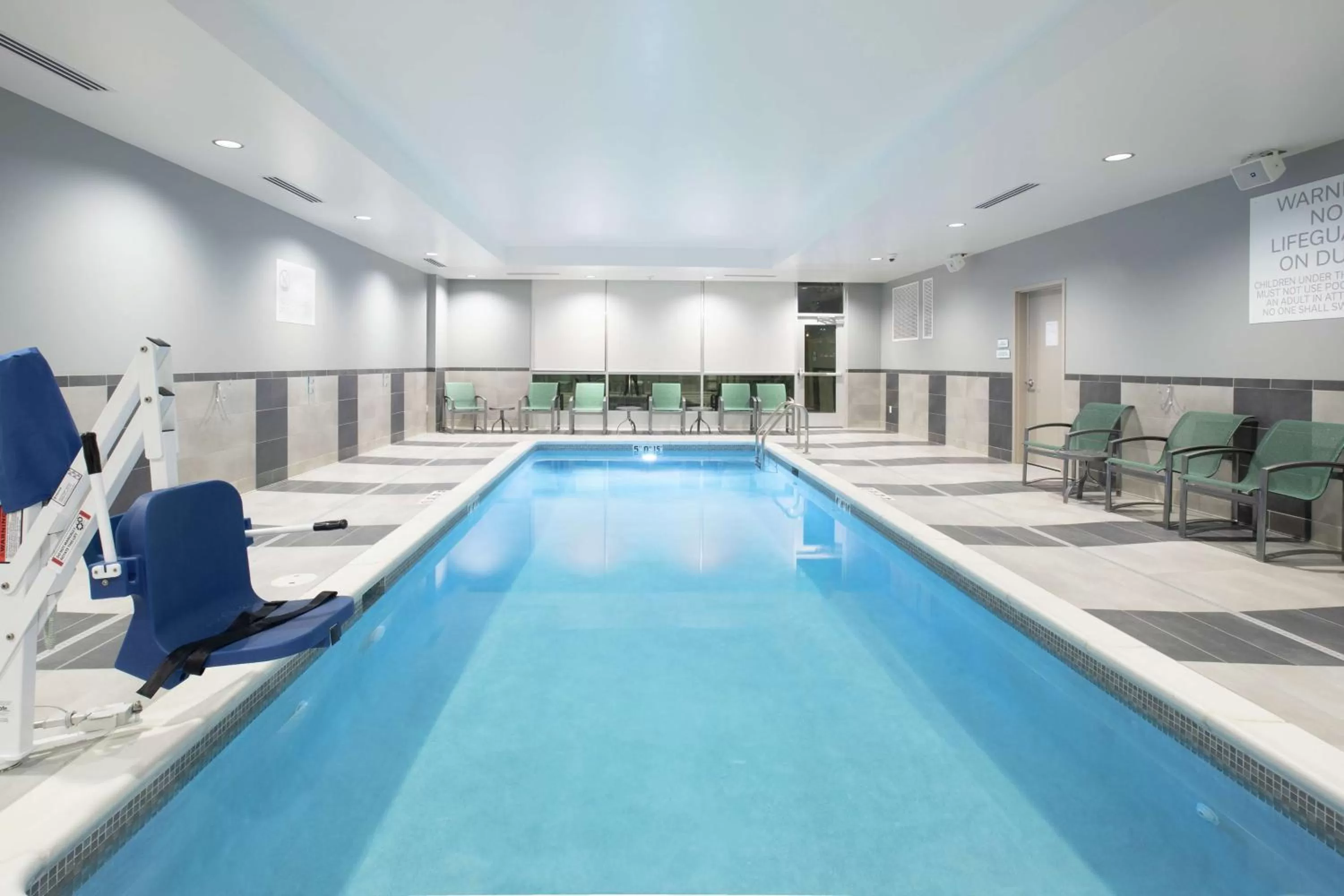 Pool view in Hilton Garden Inn Omaha Aksarben Village