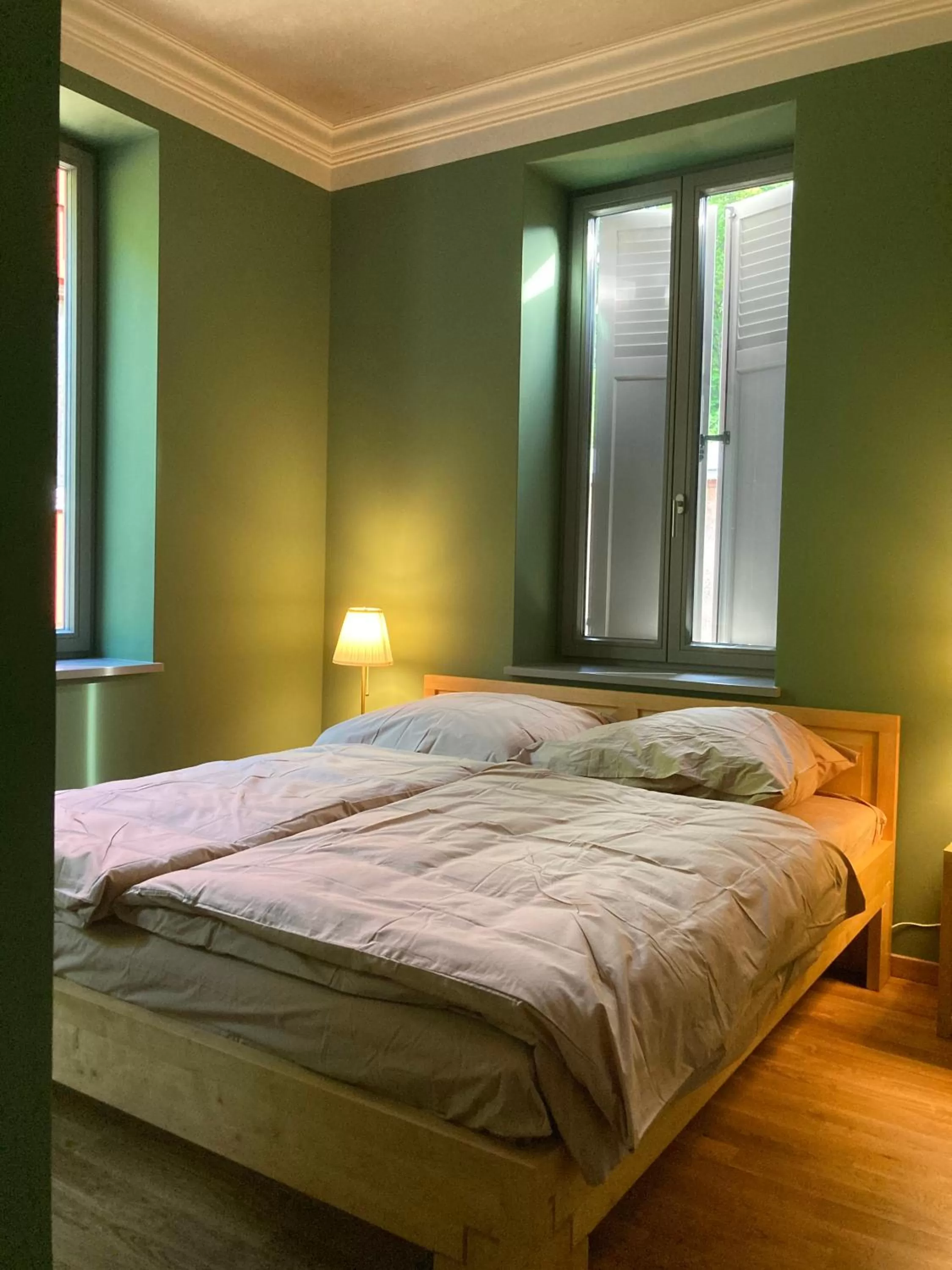 Bed in Gästehaus Phantasie