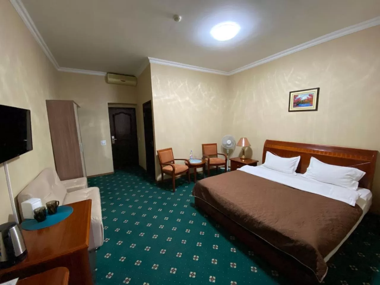 Bed in Deluxe SPA-Hotel