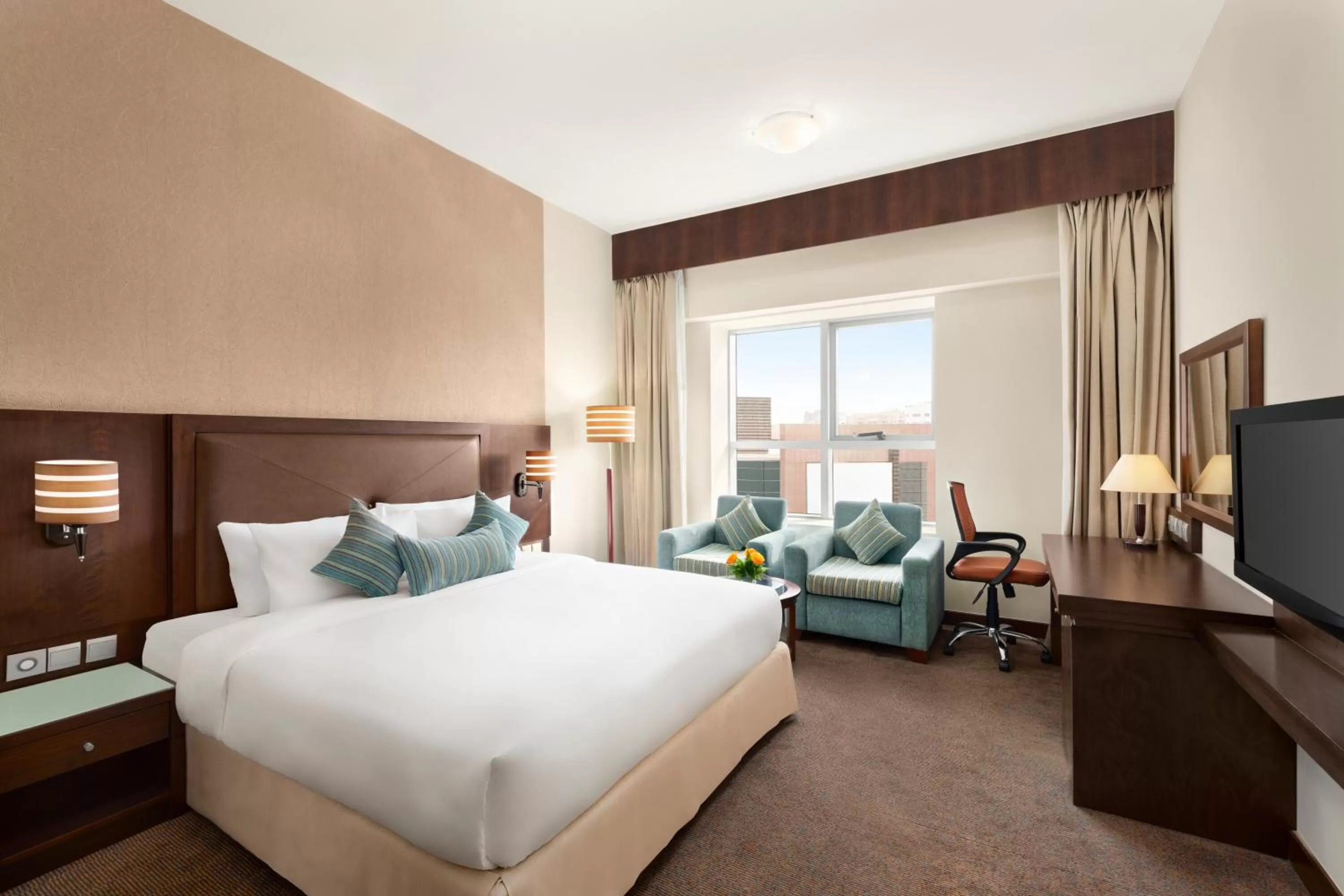 Photo of the whole room, Bed in Ramada by Wyndham Dubai Deira