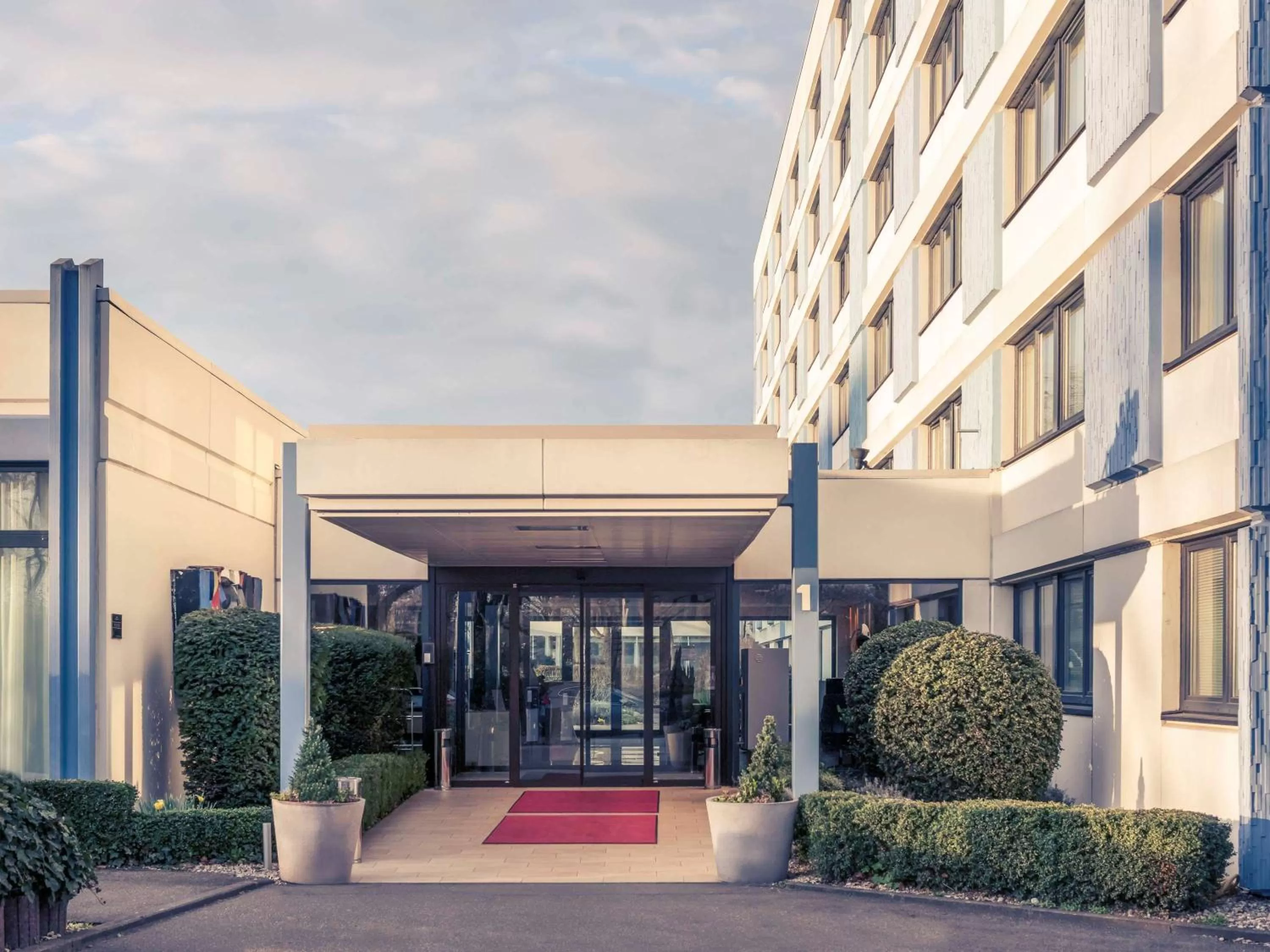 Property building in Mercure Hotel Mannheim am Friedensplatz