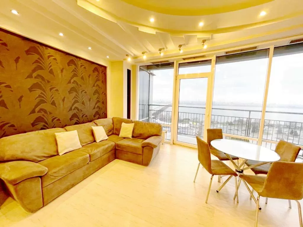 Seating area in Most City Apart-Hotel