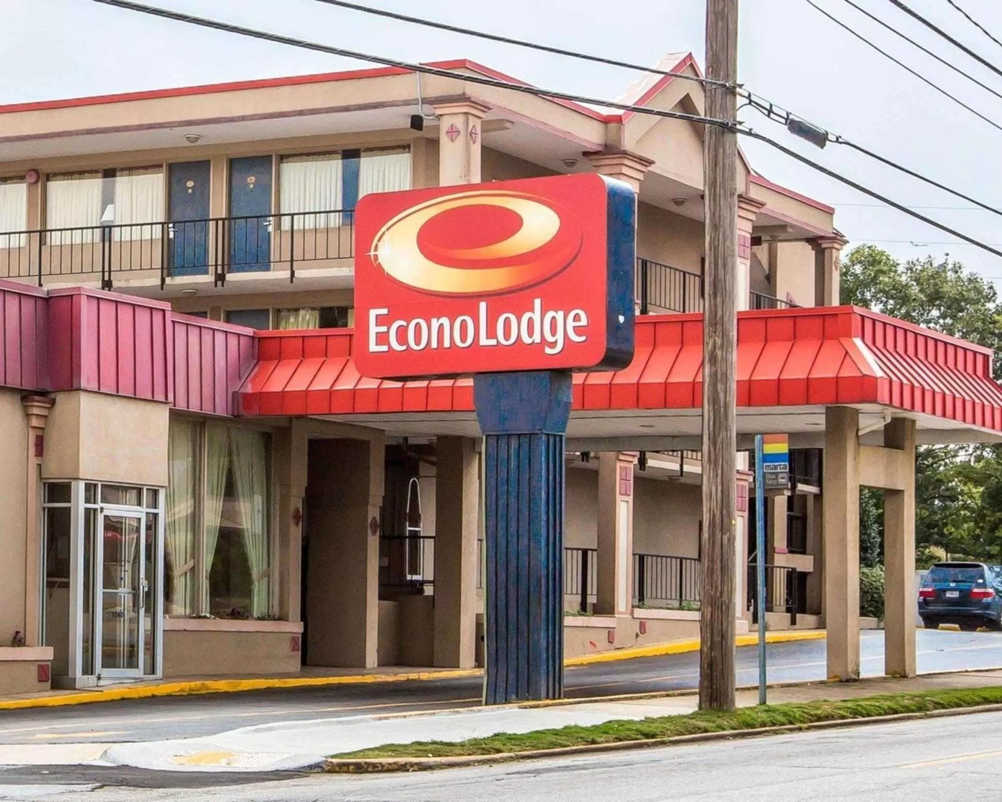 Property building in Econo Lodge Atlanta College Park