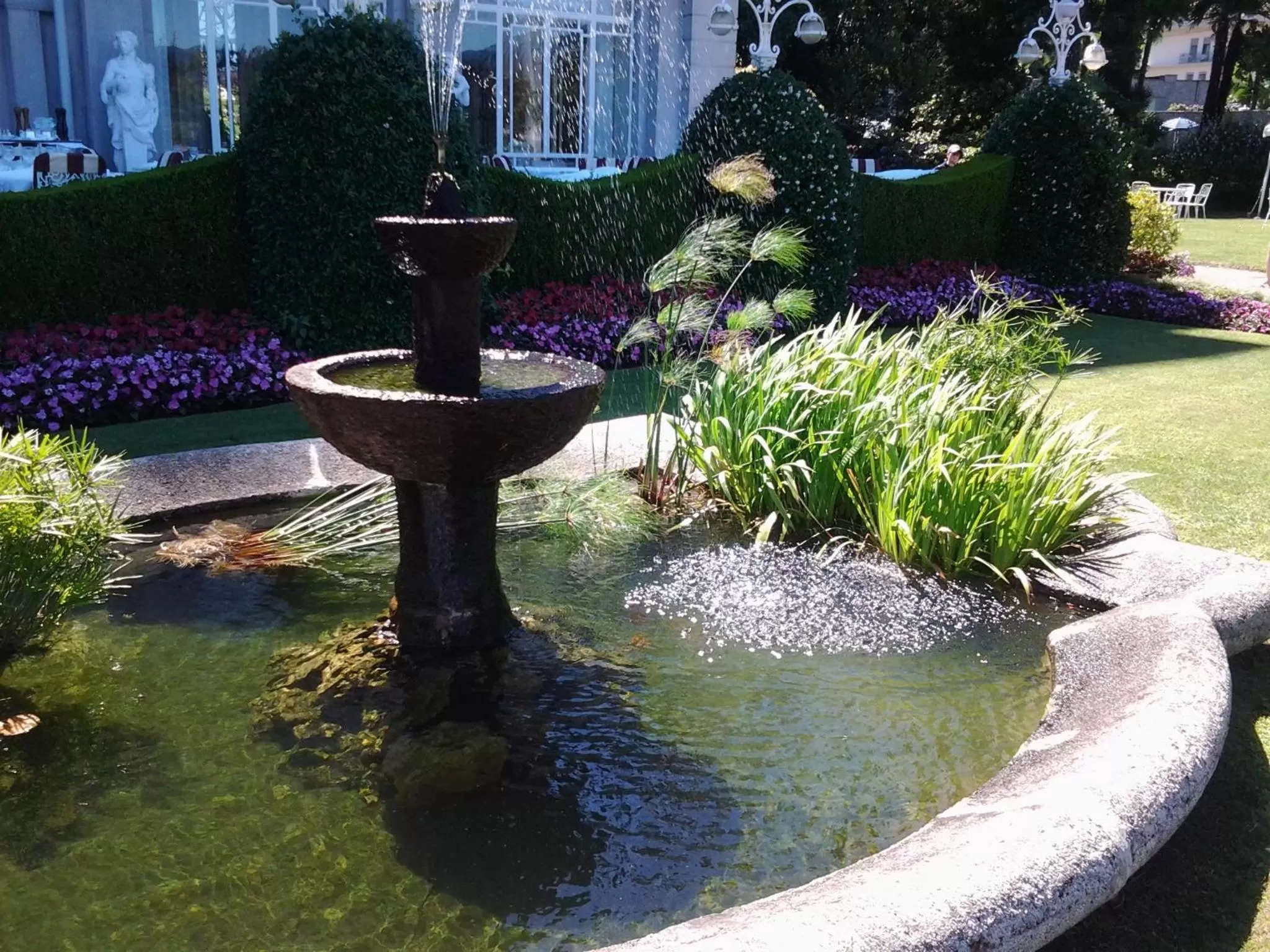 Garden in Grand Hotel des Iles Borromées & SPA