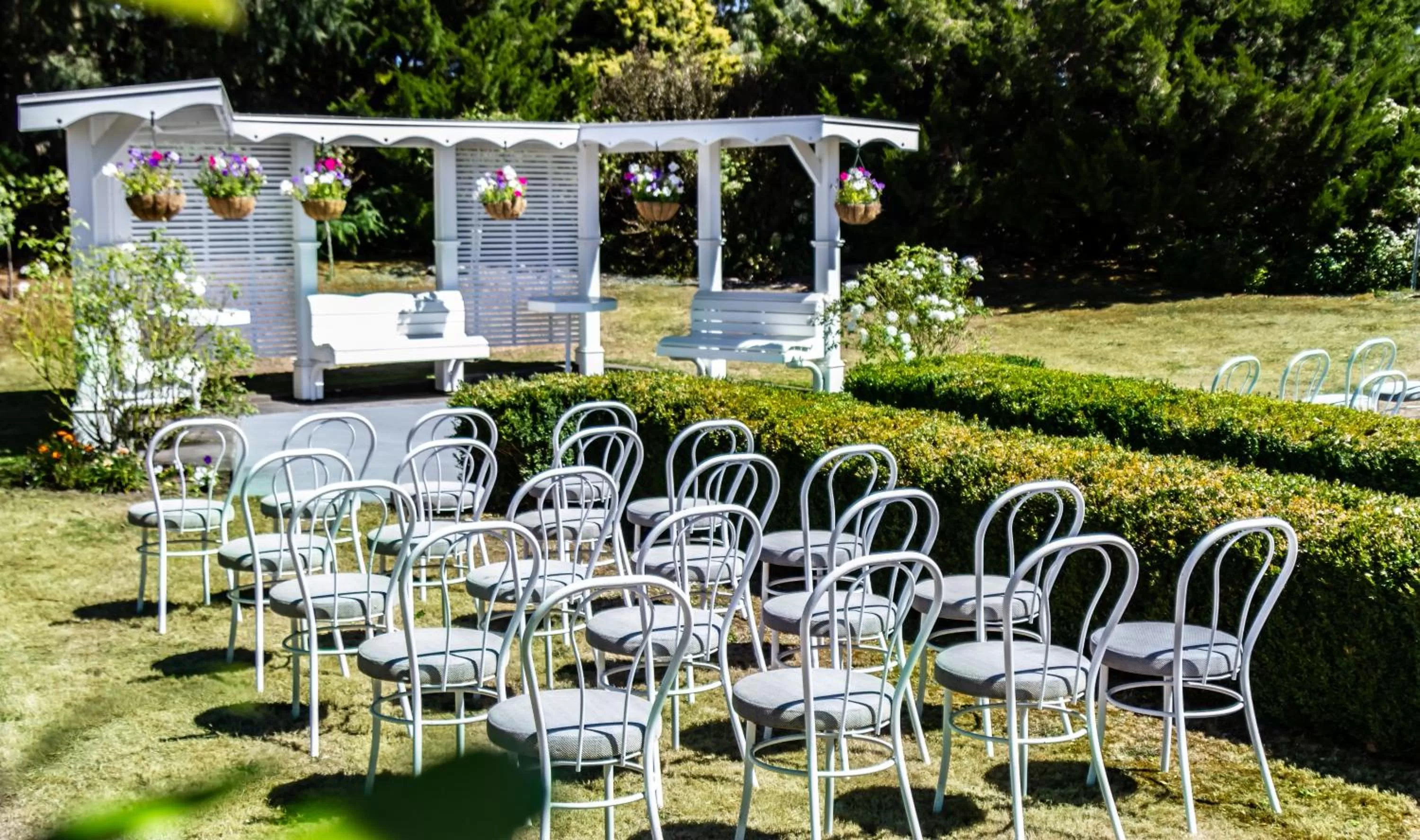 Garden in Copthorne Solway Park, Wairarapa