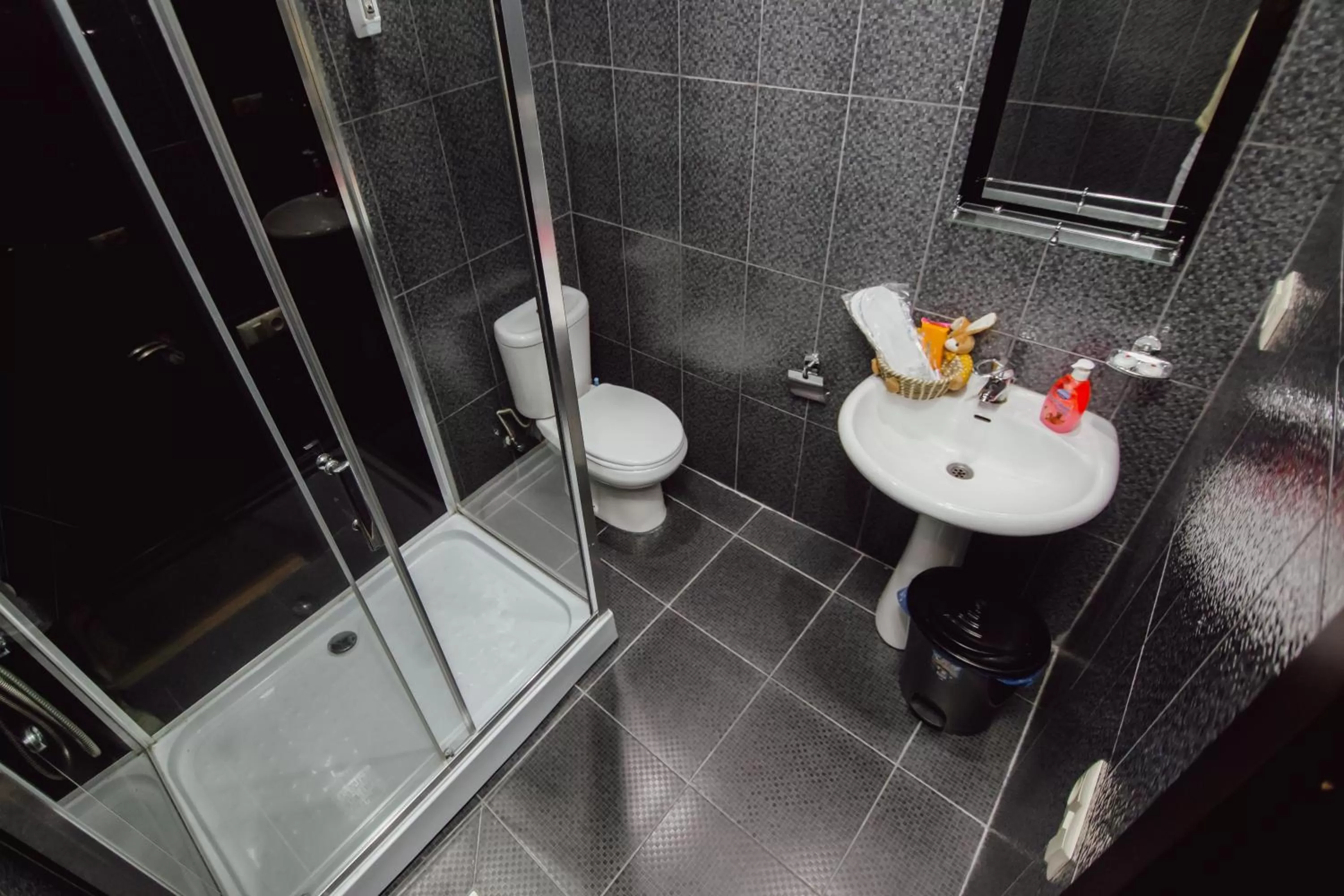 Shower, Bathroom in Hotel Queen-Batumi