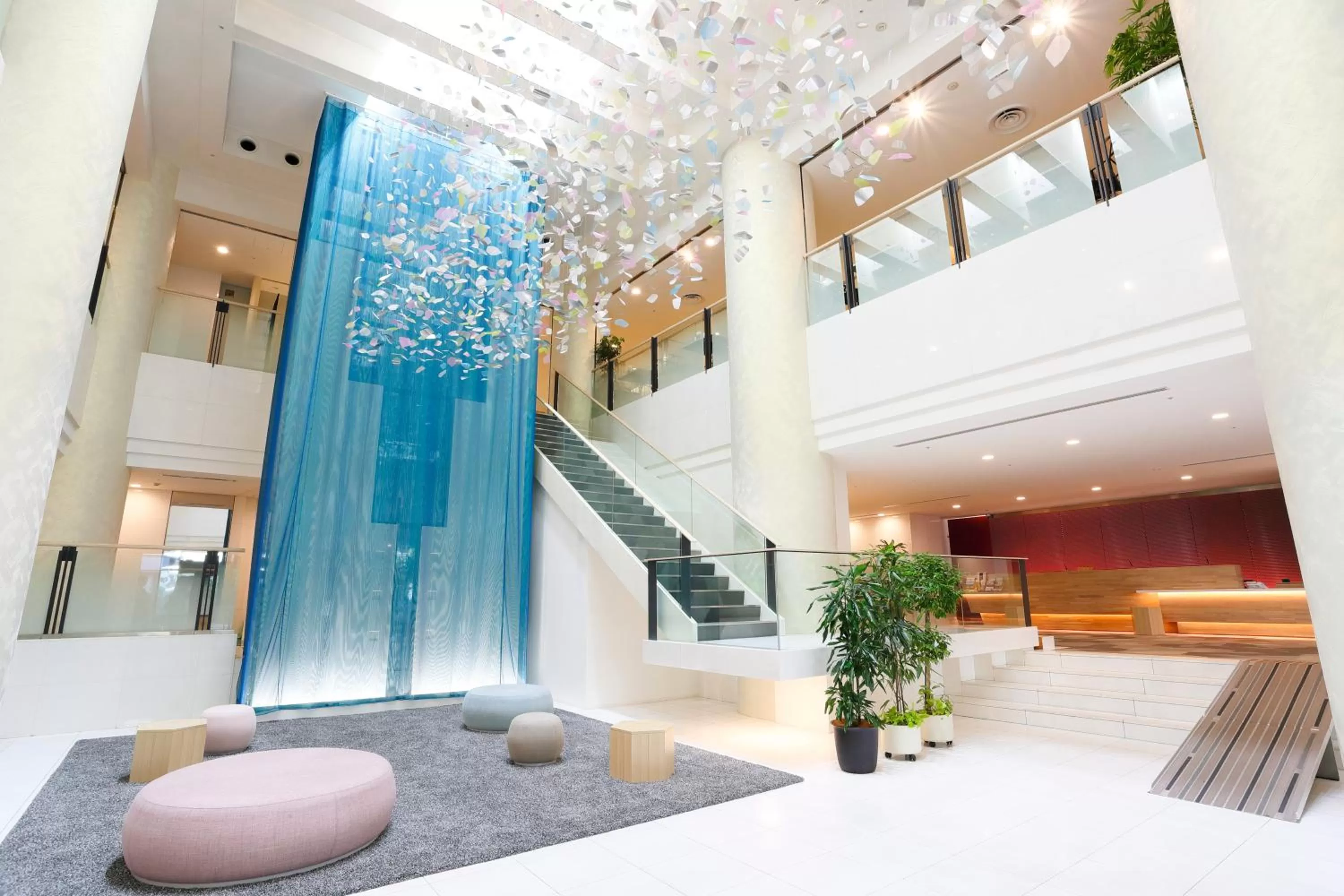 Lobby or reception in Tenza Hotel & SKYSPA at Sapporo Central