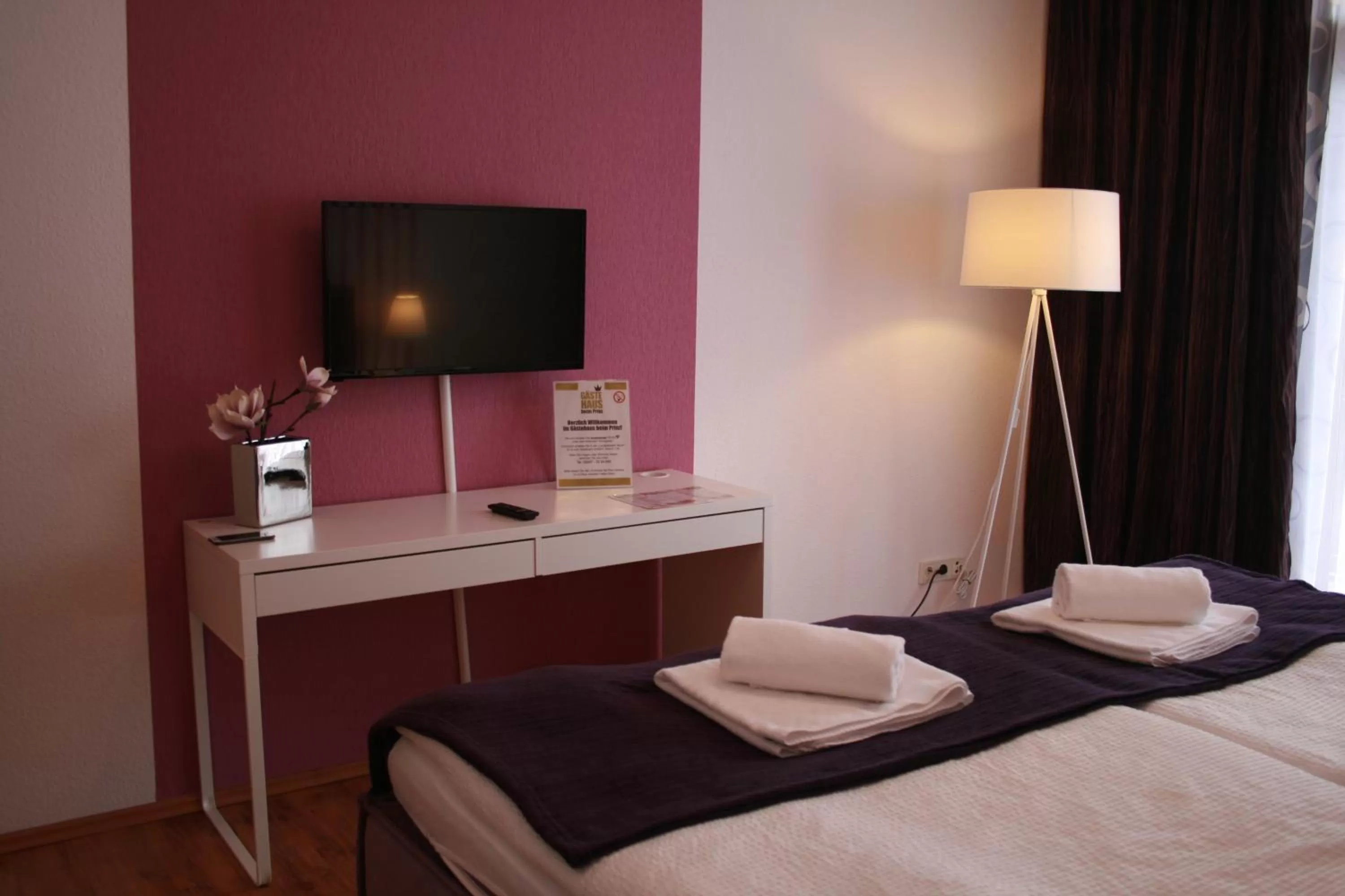 TV/Entertainment Center in Gästehaus beim Prinz