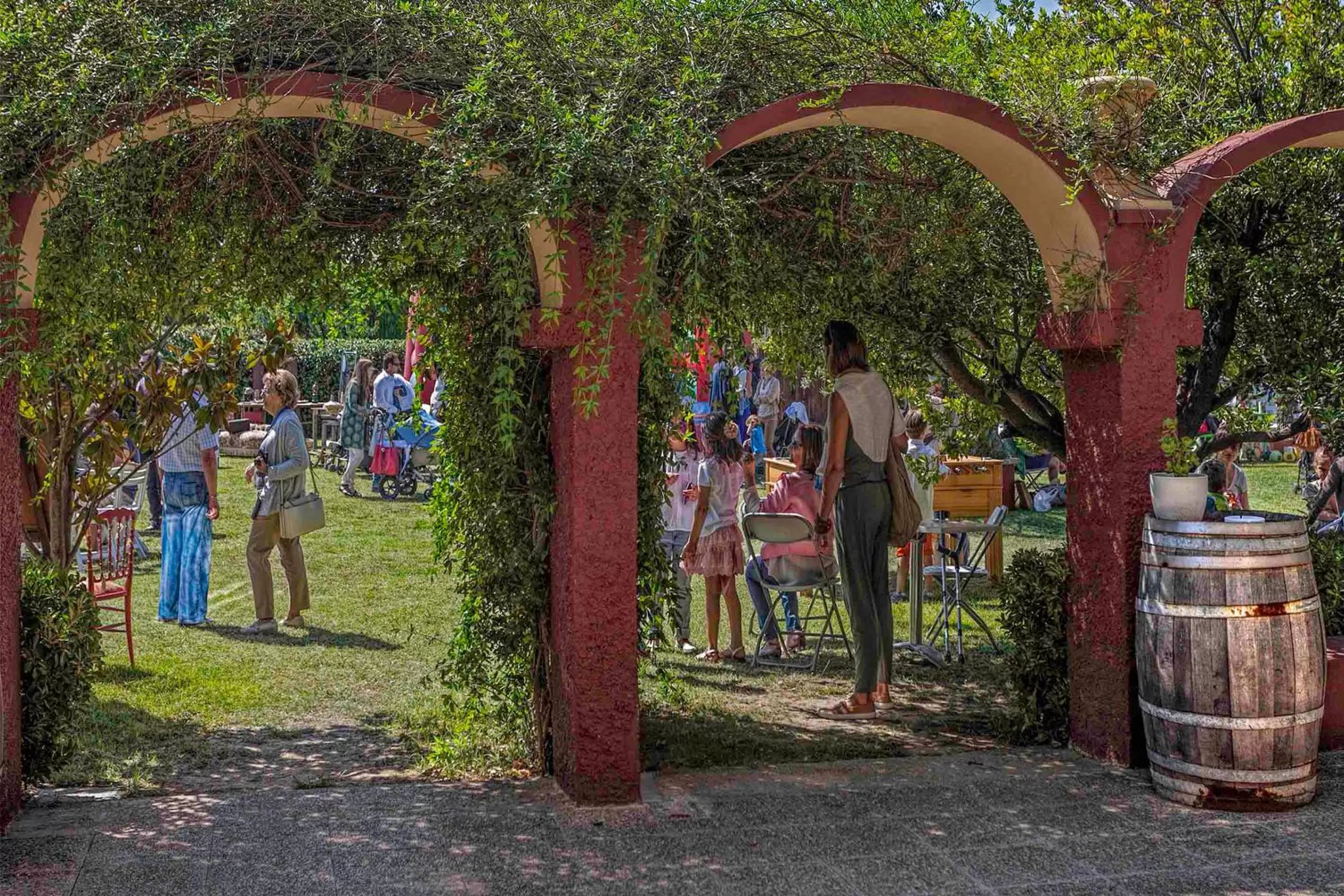 Garden in Finca Almenara de Copau