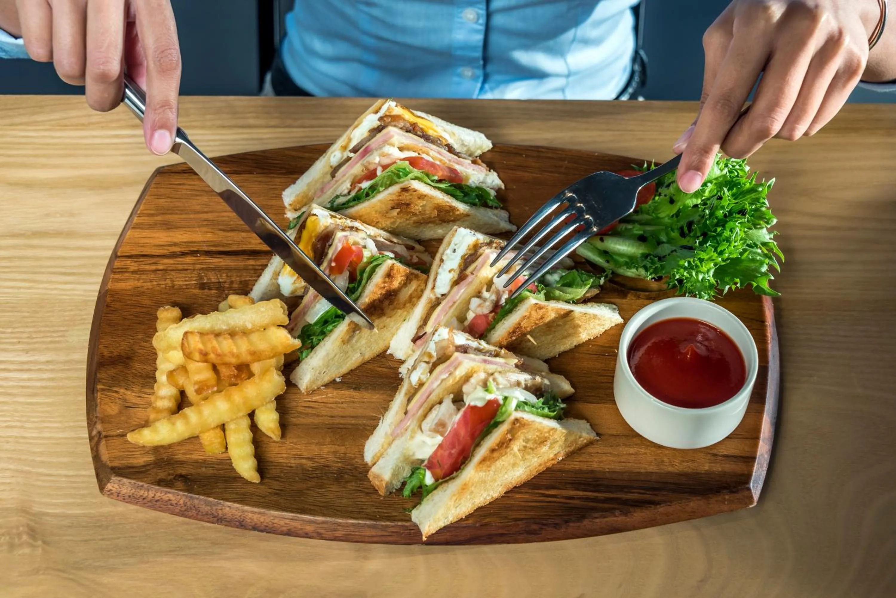 Food close-up in ibis Bangkok IMPACT