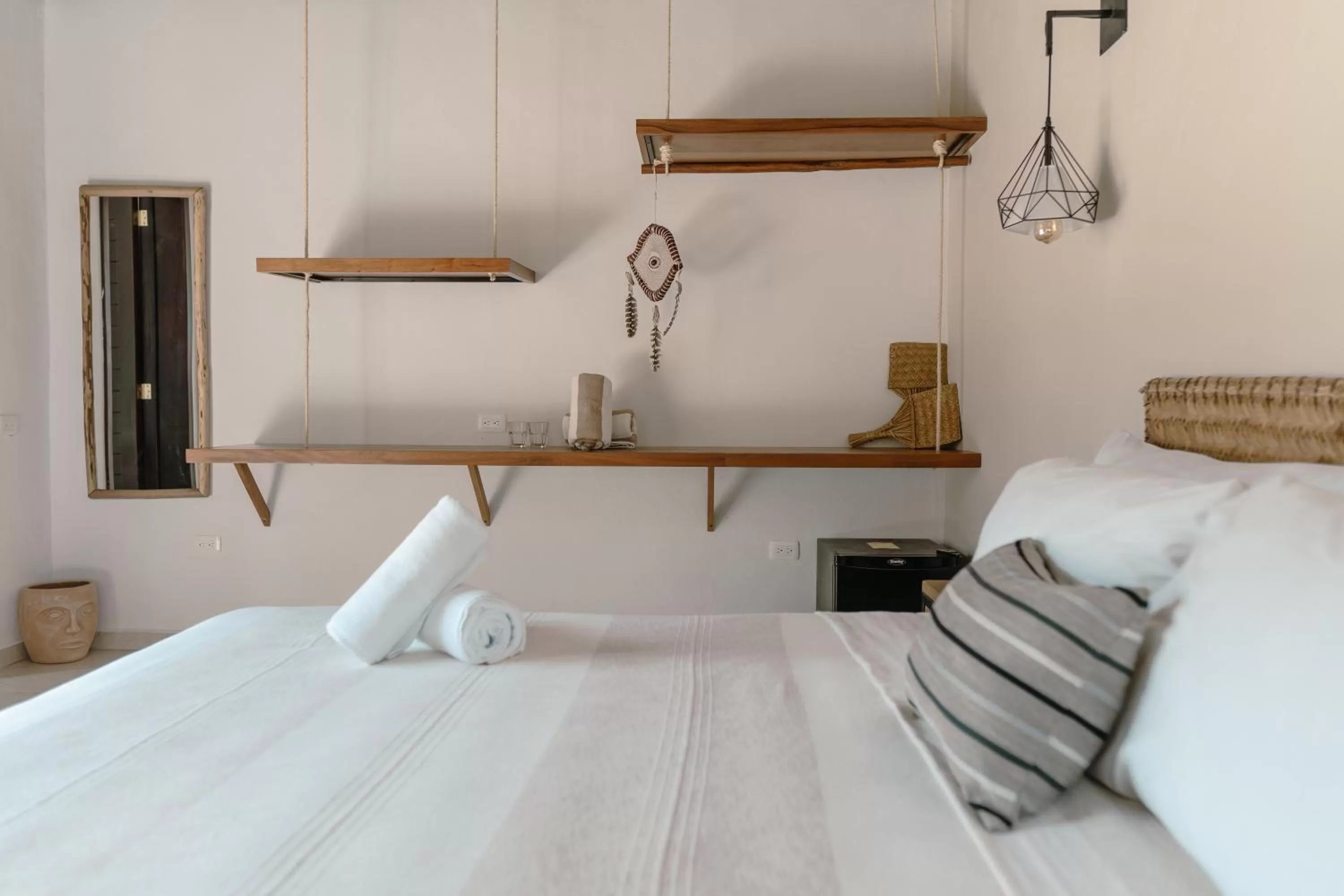 Photo of the whole room, Bed in AGAM Hotel Boutique Bacalar - Adults Only