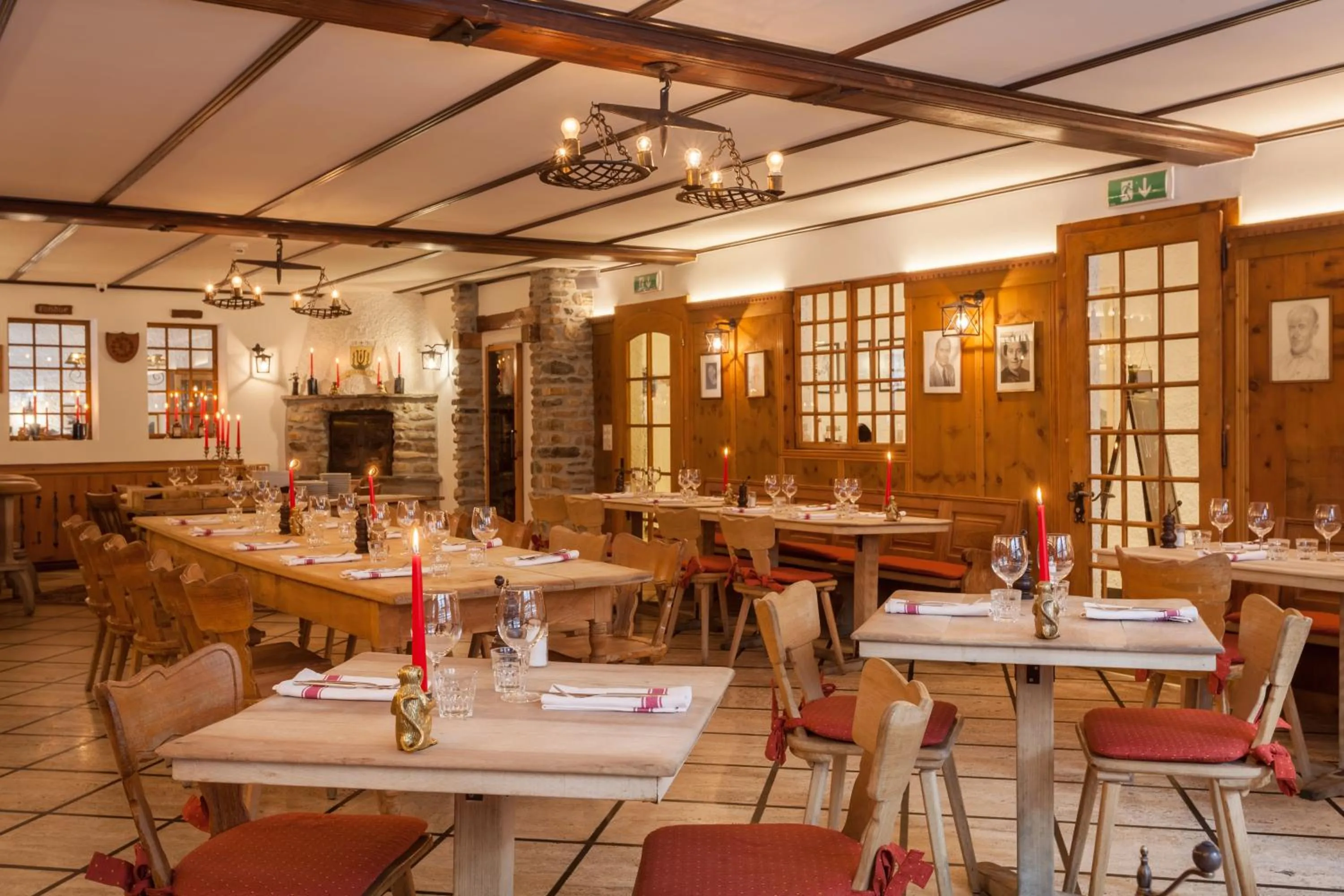 Restaurant/places to eat in Hotel Walliserhof Zermatt
