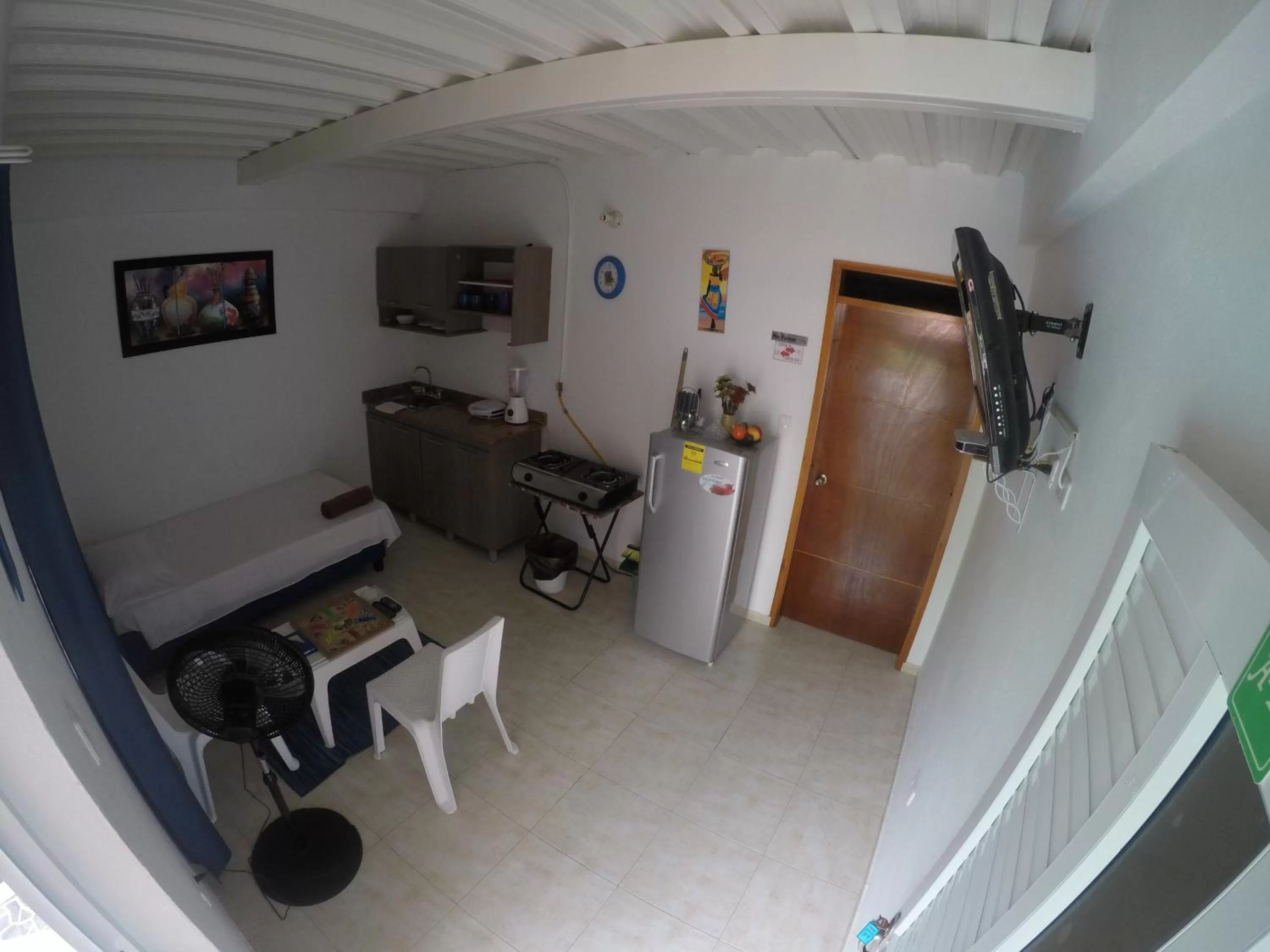 Living room, TV/Entertainment Center in Apartamento Miss Brigida