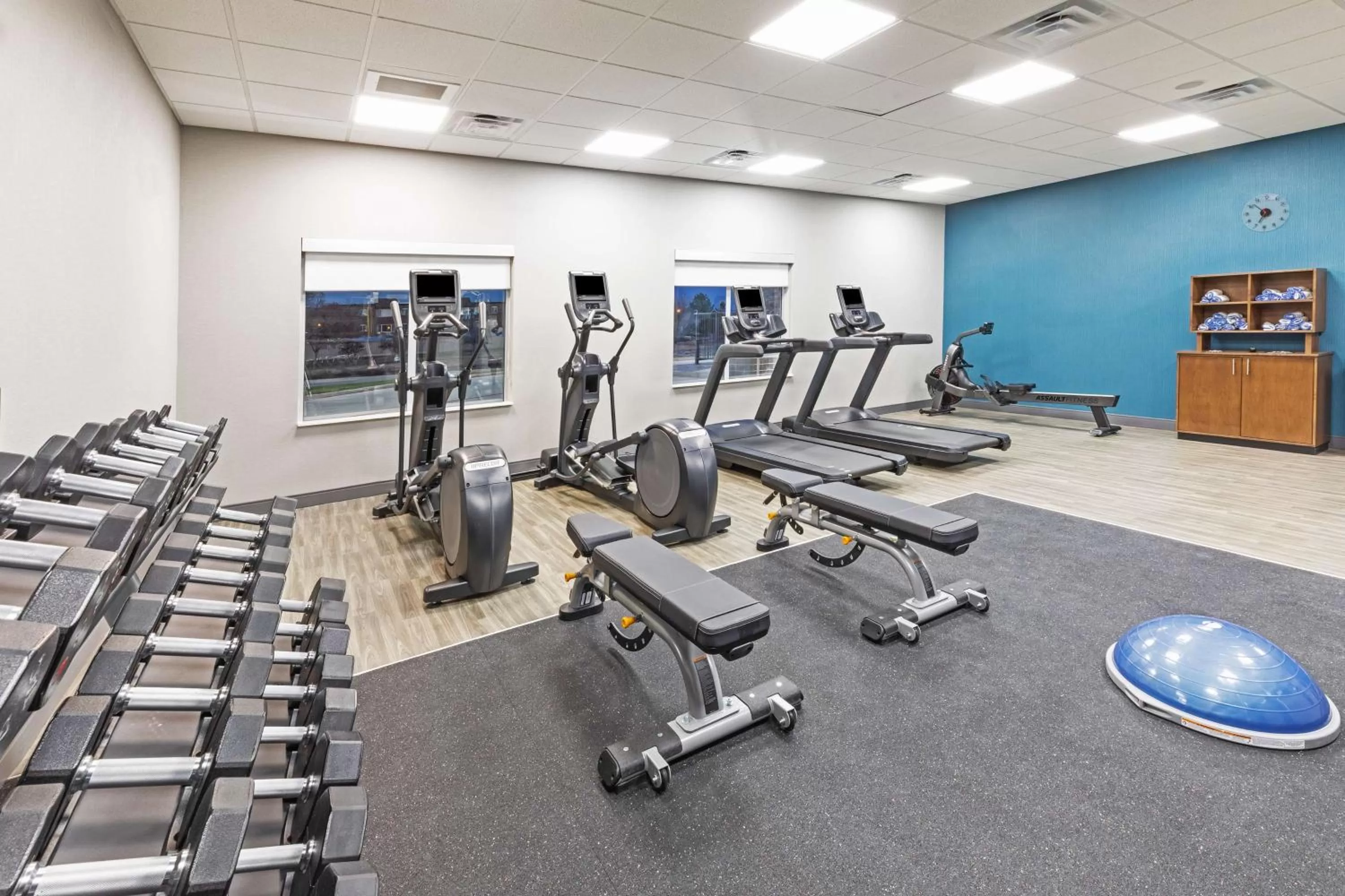 Fitness centre/facilities in Hampton Inn & Suites Canyon, Tx