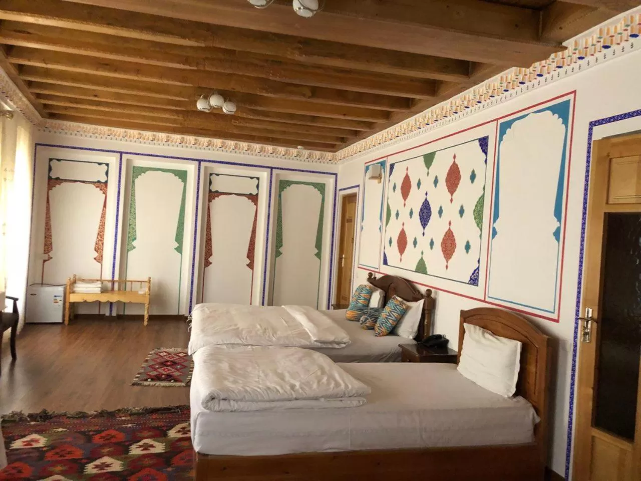 Bed, Seating Area in As-Salam Boutique Hotel