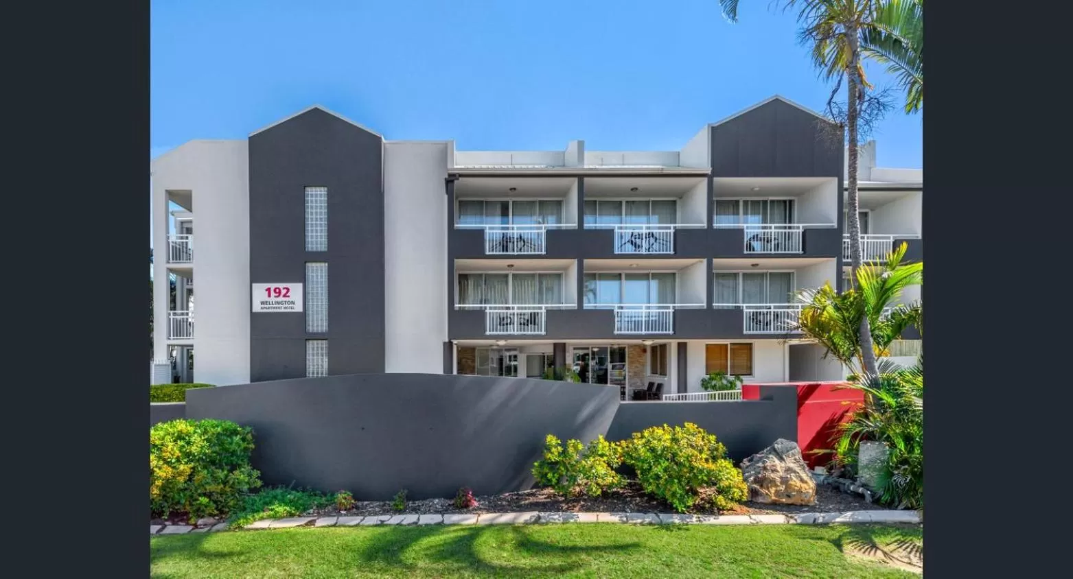 Decorative detail in The Wellington Apartment Hotel