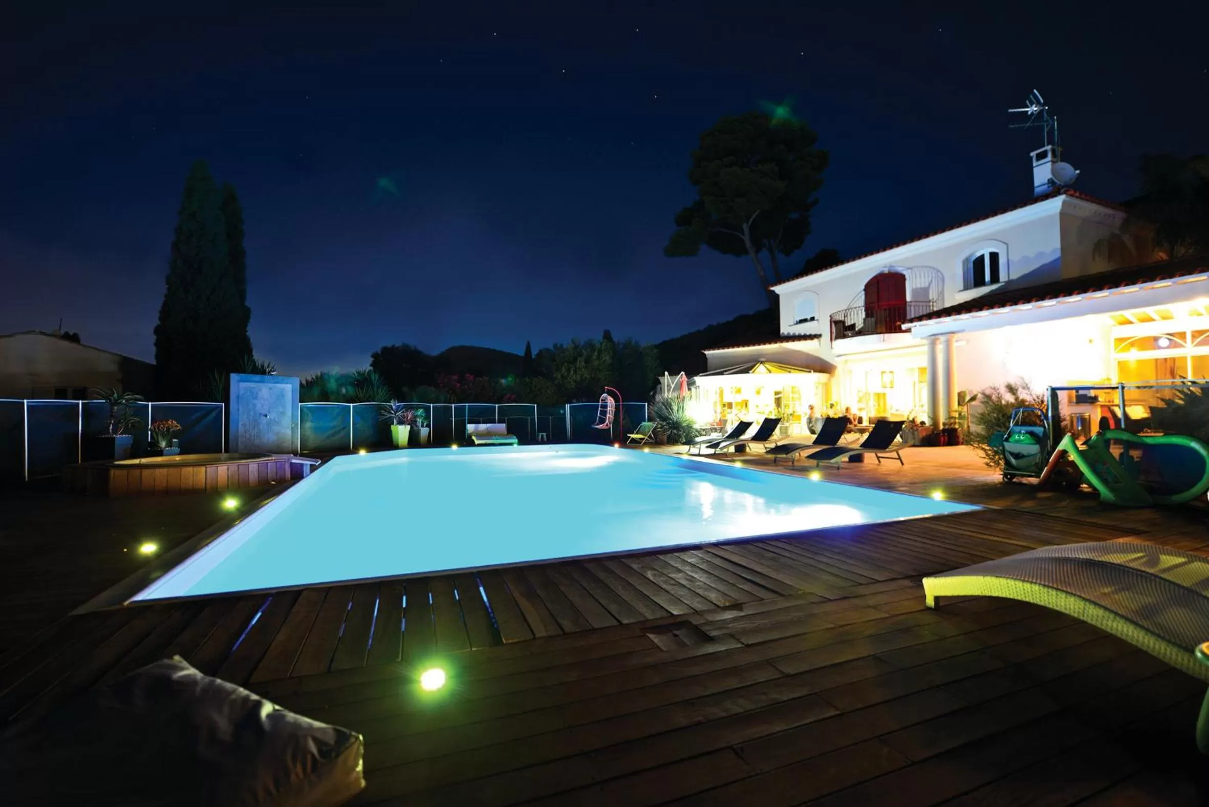 Swimming pool in B&B Val D'azur