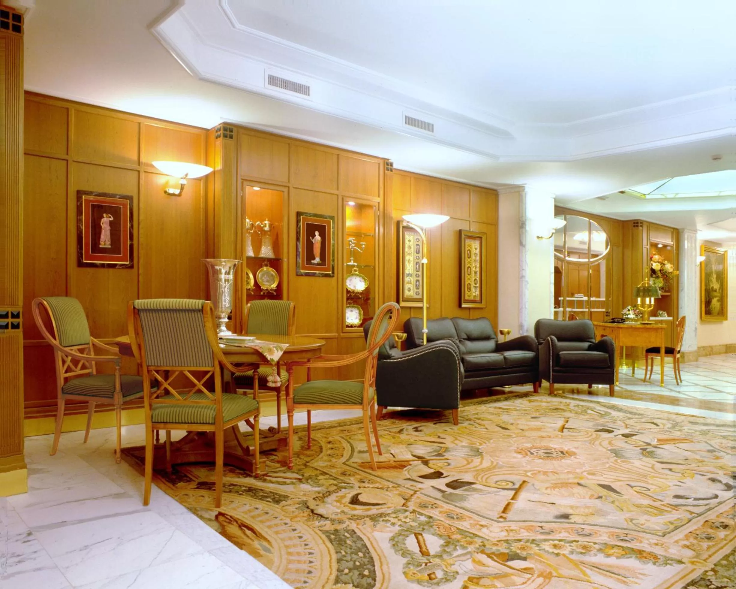 Lobby or reception in Hotel Capitol Milano