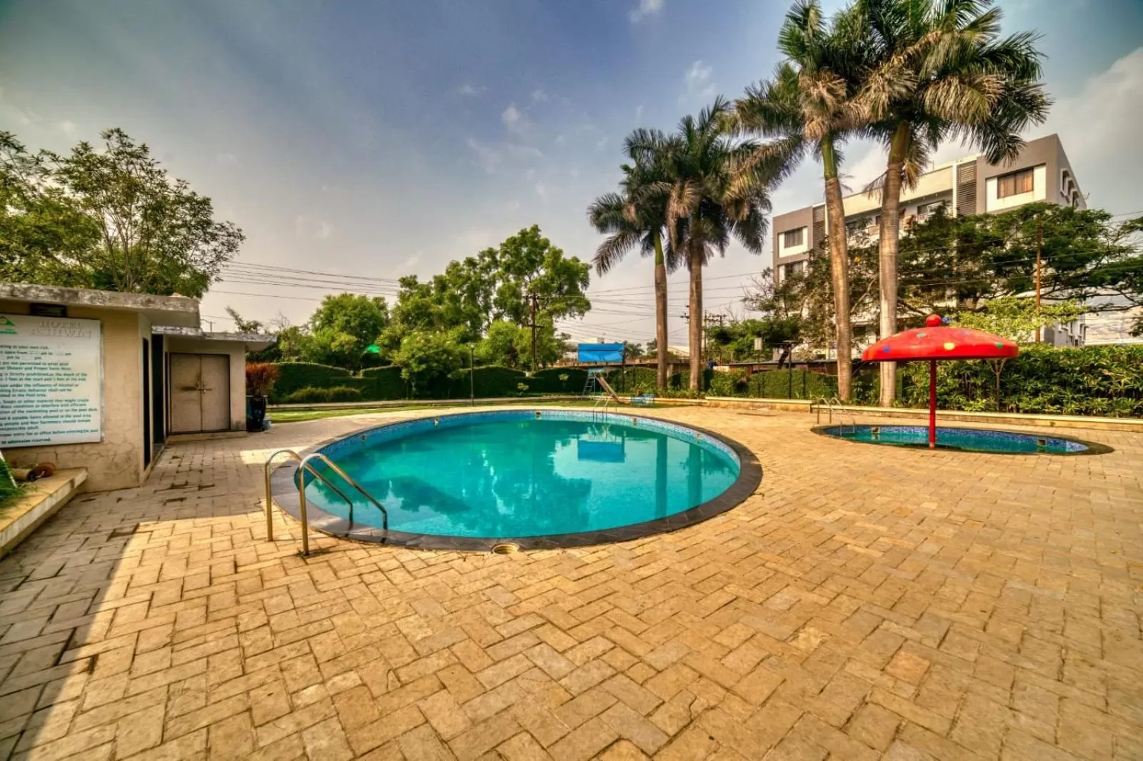 Swimming pool in Hotel Ashwin Igatpuri, Pure Veg & Jain Food