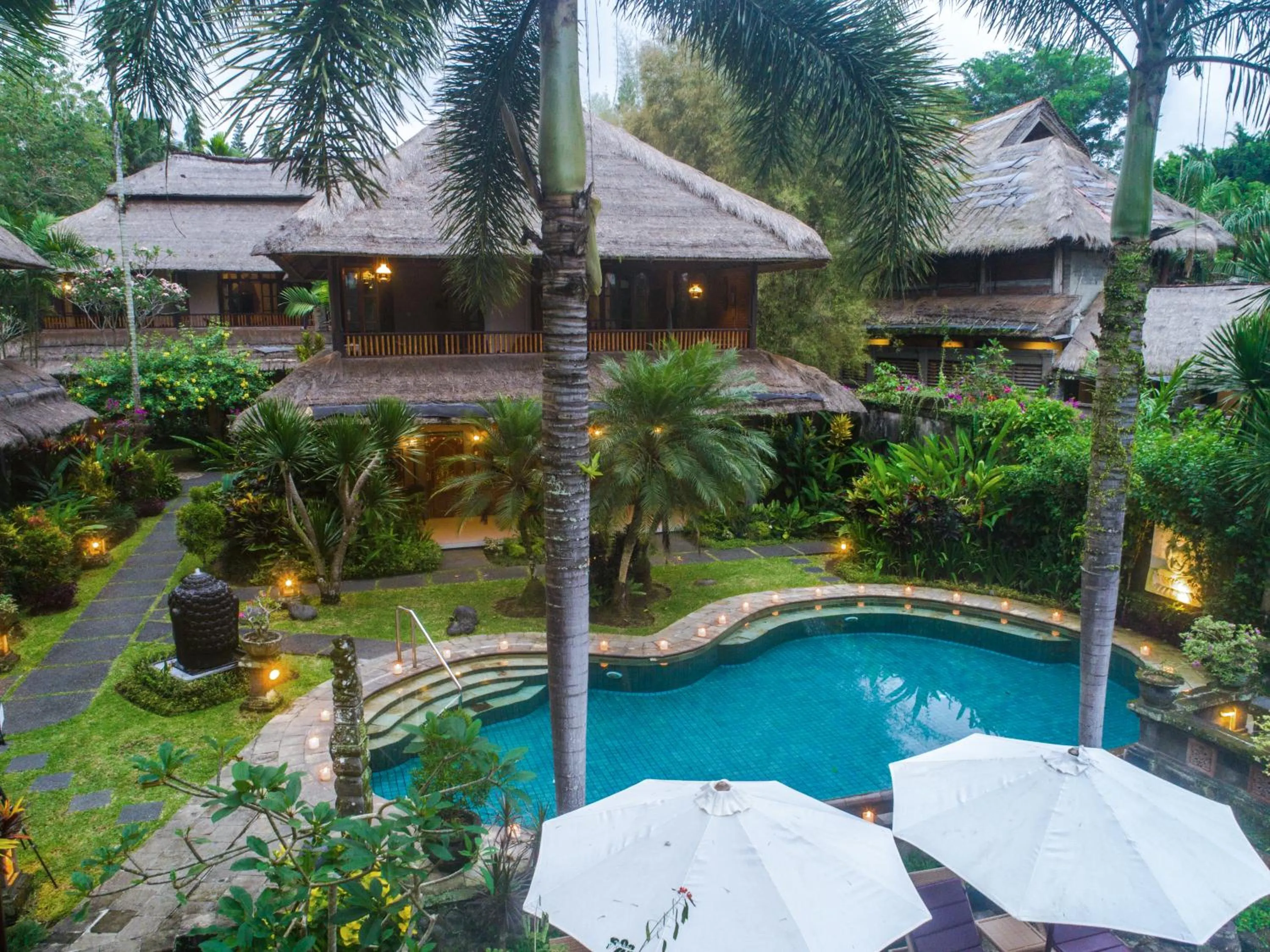Bird's eye view in Hotel Bunga Permai