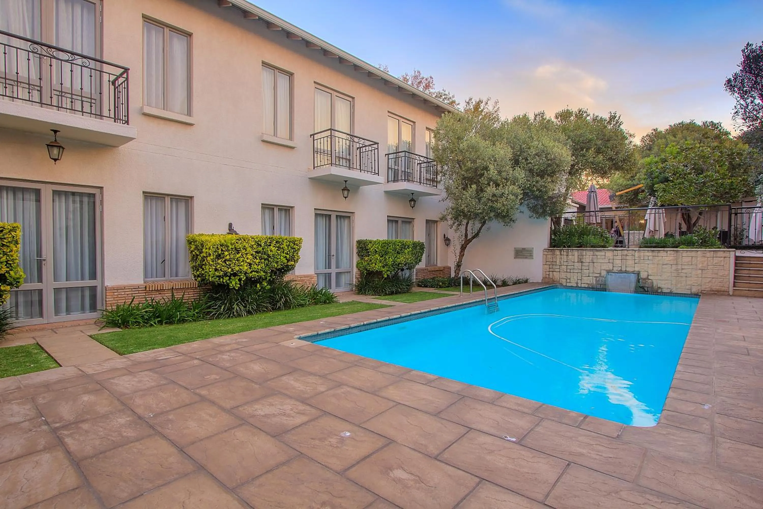 Swimming pool in The Syrene Boutique Hotel