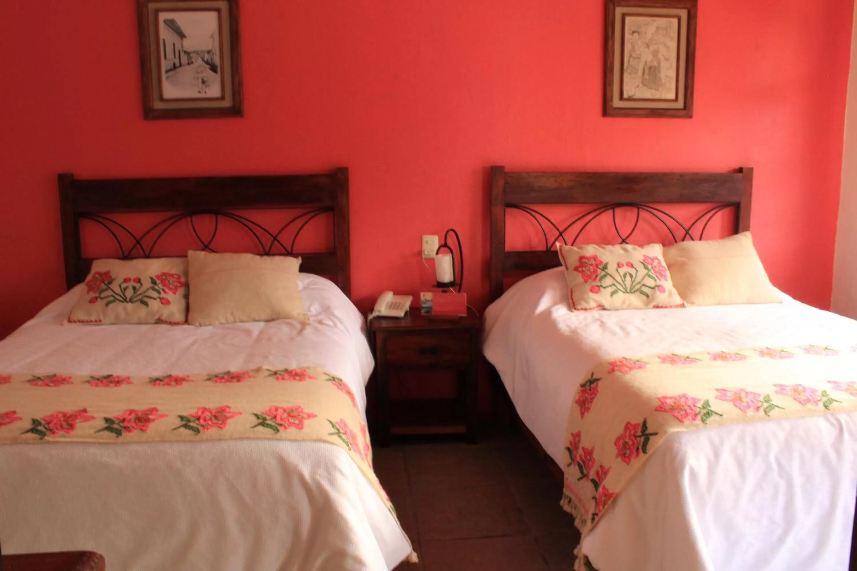 Bed in Hotel San Jorge