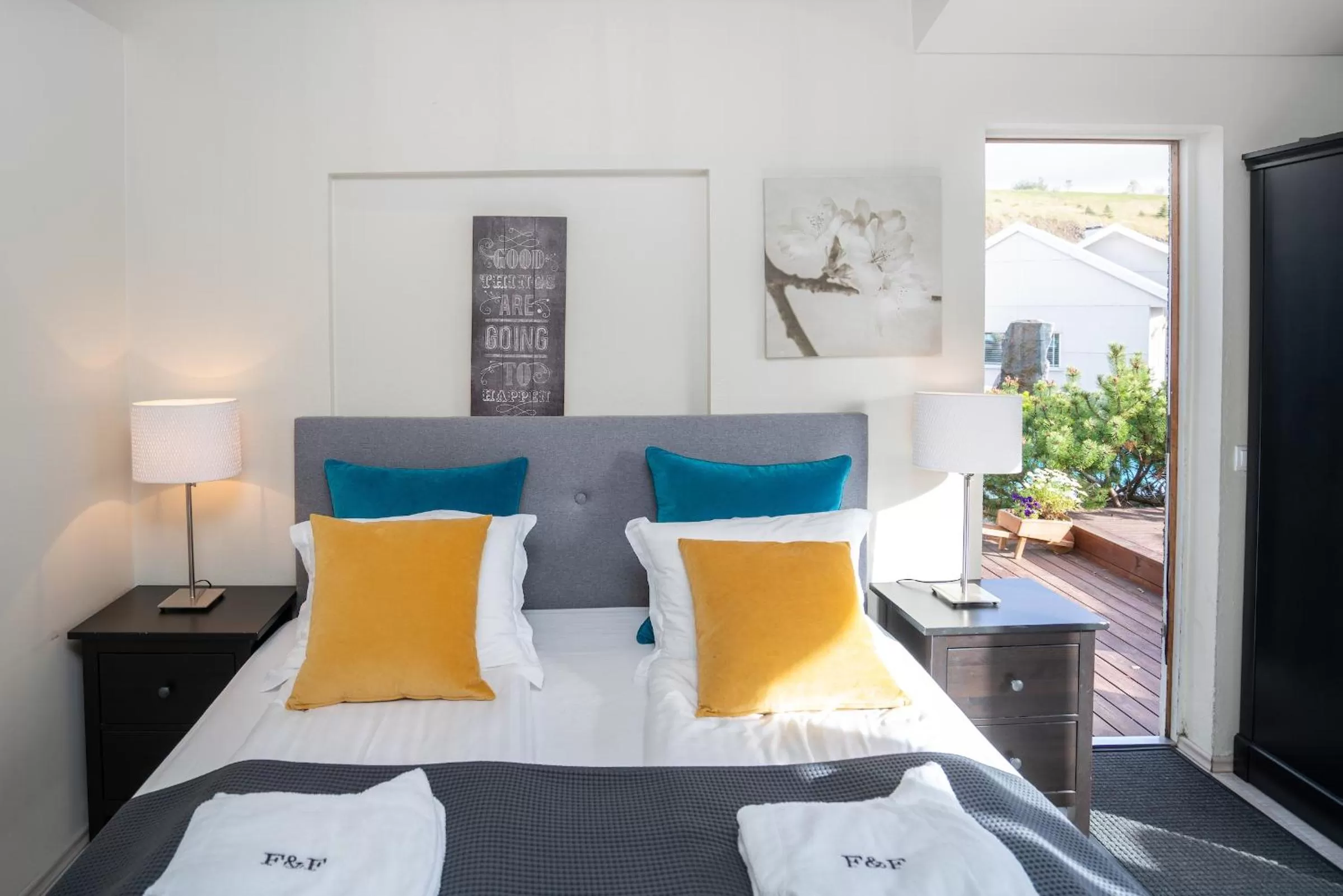 Bed in Frost and Fire Hotel