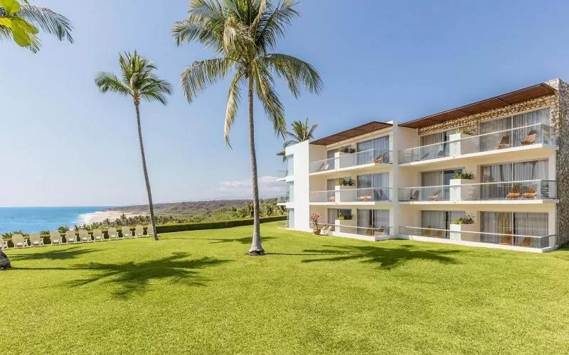 Garden in Posada Real Puerto Escondido