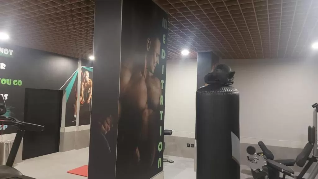 Fitness centre/facilities in Voyage Residence فوياج ريسيدنس للشقق المخدومة